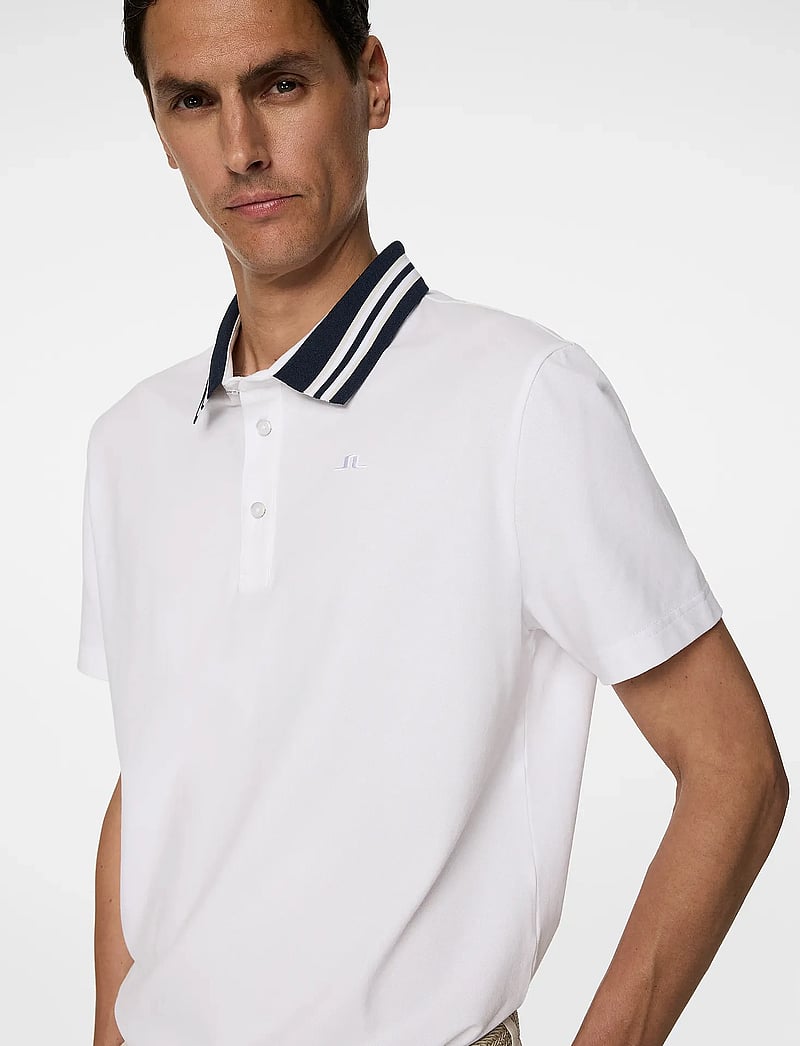 J. Lindeberg - Bjorn Polo - piqueskjorter - white - 5