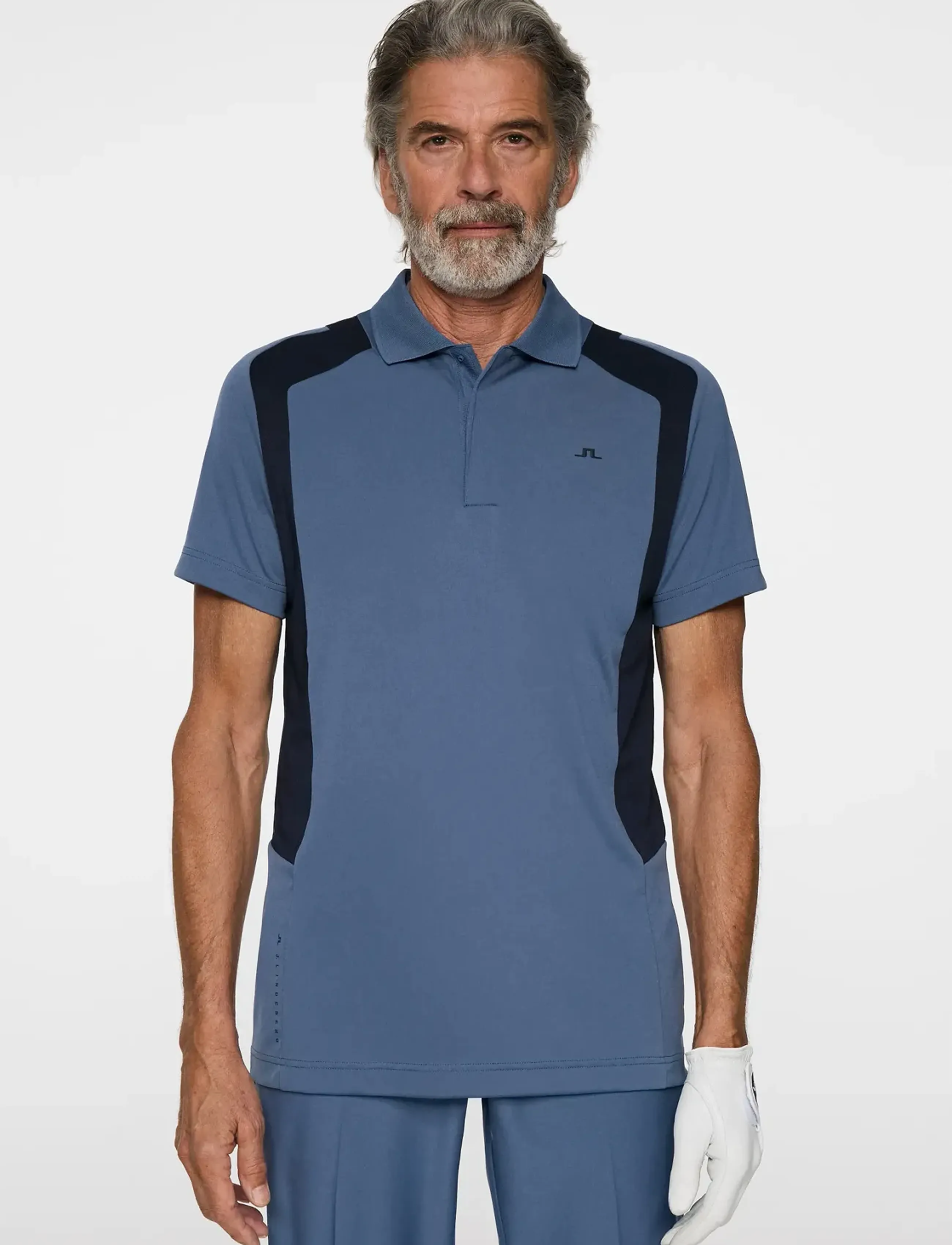J. Lindeberg - Legacy Polo - vintage indigo - 0