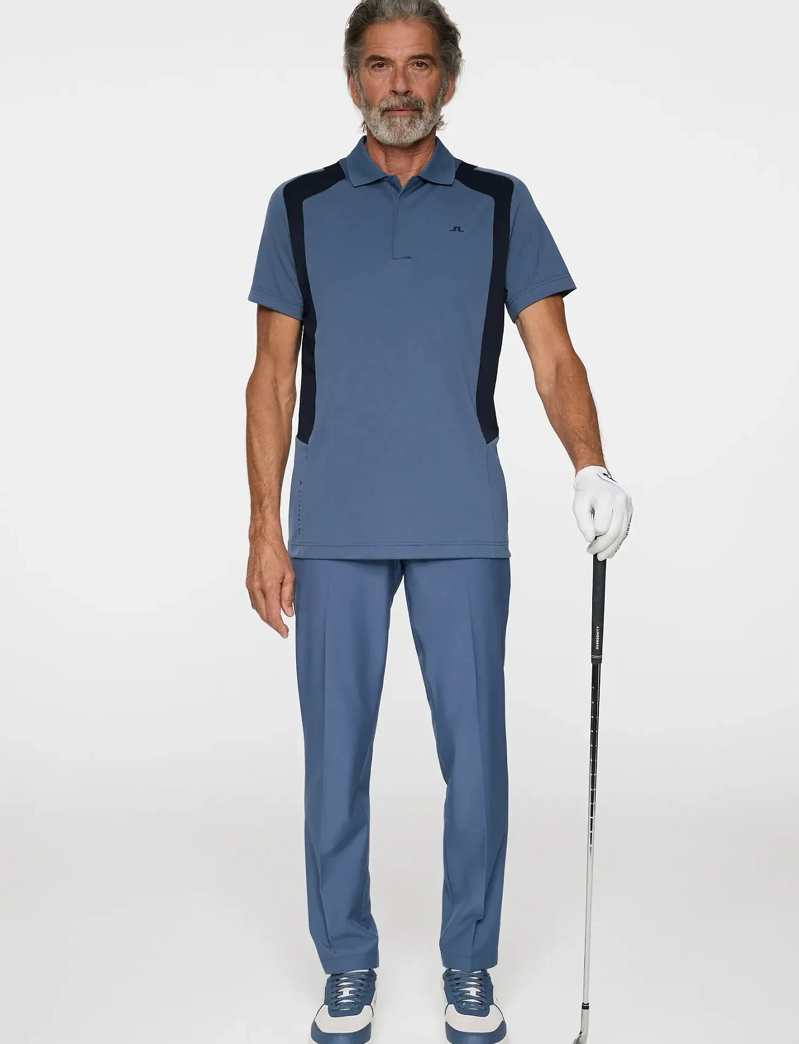 J. Lindeberg - Legacy Polo - vintage indigo - 4
