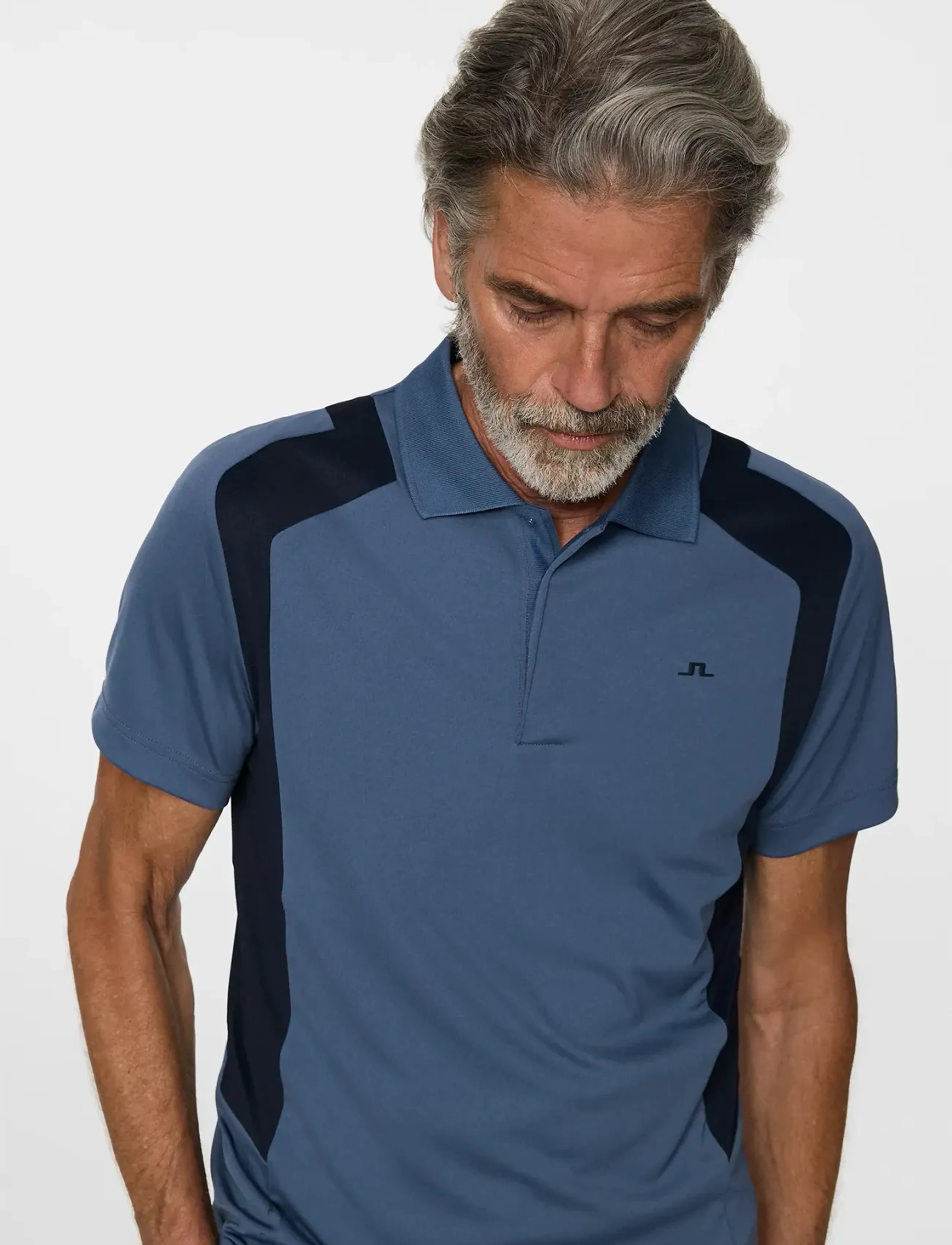 J. Lindeberg - Legacy Polo - vintage indigo - 5