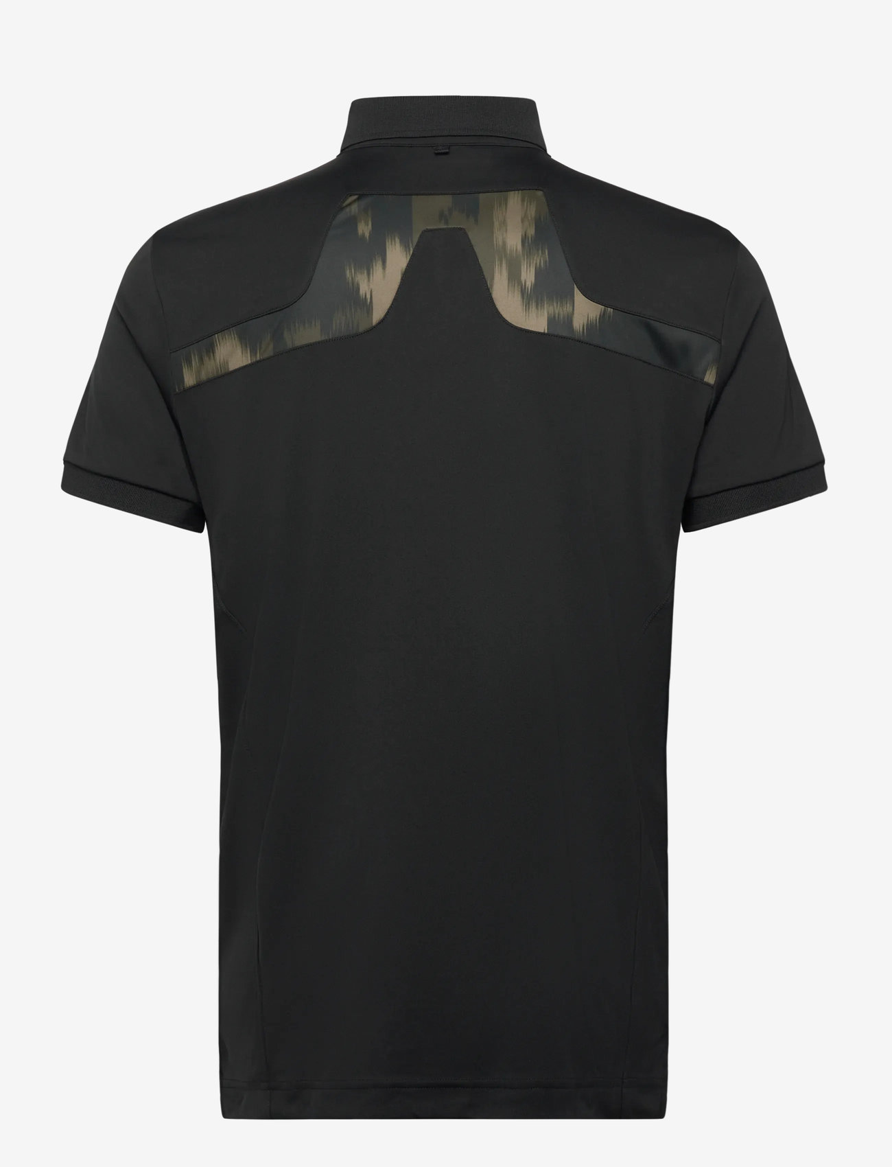 J. Lindeberg - KV Print Polo - toppar & t-shirts - black - 2