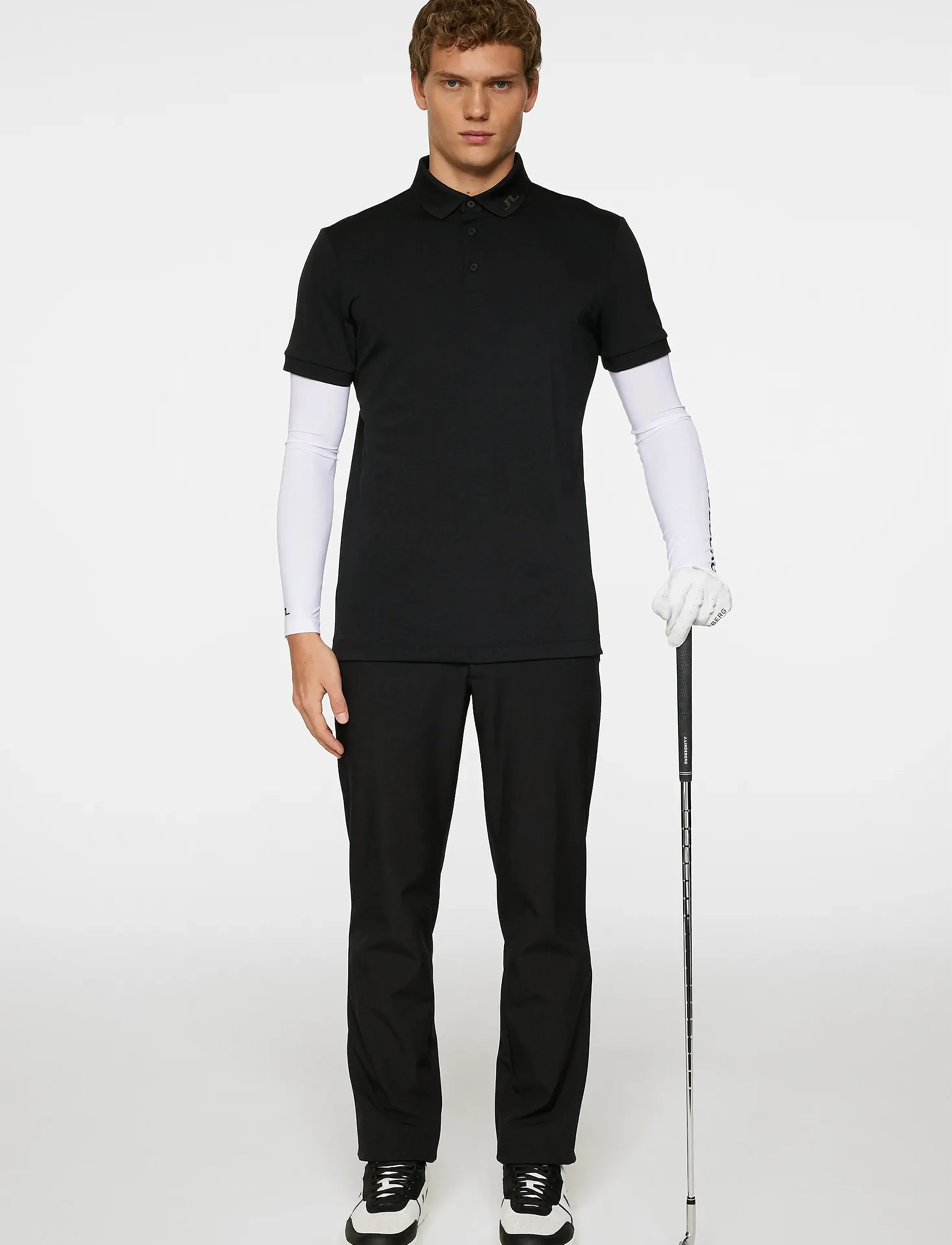 J. Lindeberg - KV Print Polo - polos - black - 4