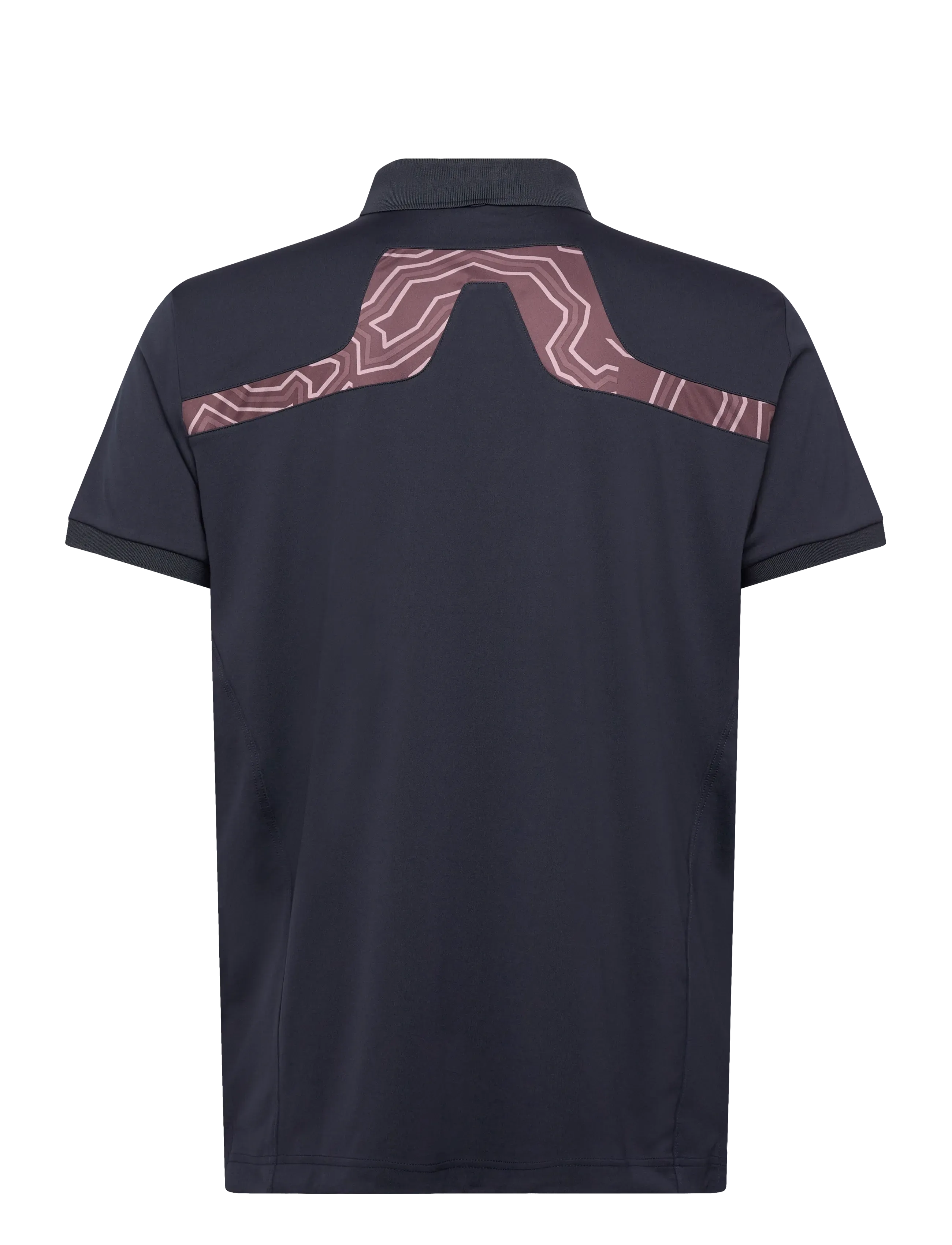 J. Lindeberg - KV Print Polo - toppar & t-shirts - jl navy - 2