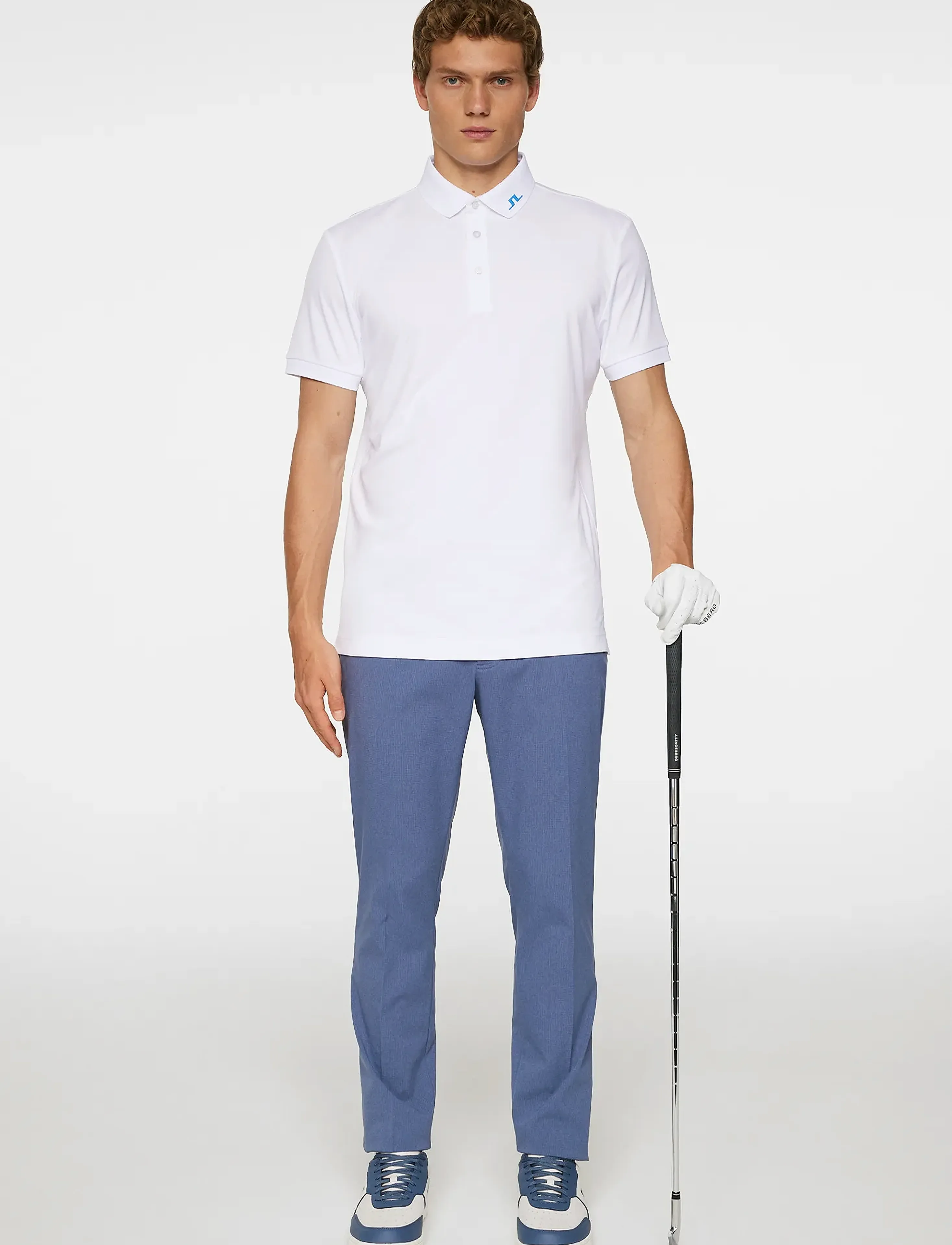 J. Lindeberg - KV Print Polo - polos - white - 4