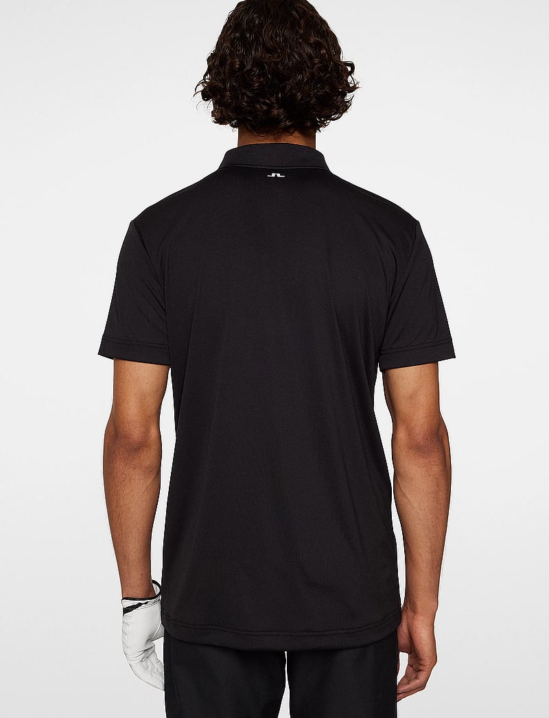 J. Lindeberg - Jason Polo - toppe & t-shirts - black - 3