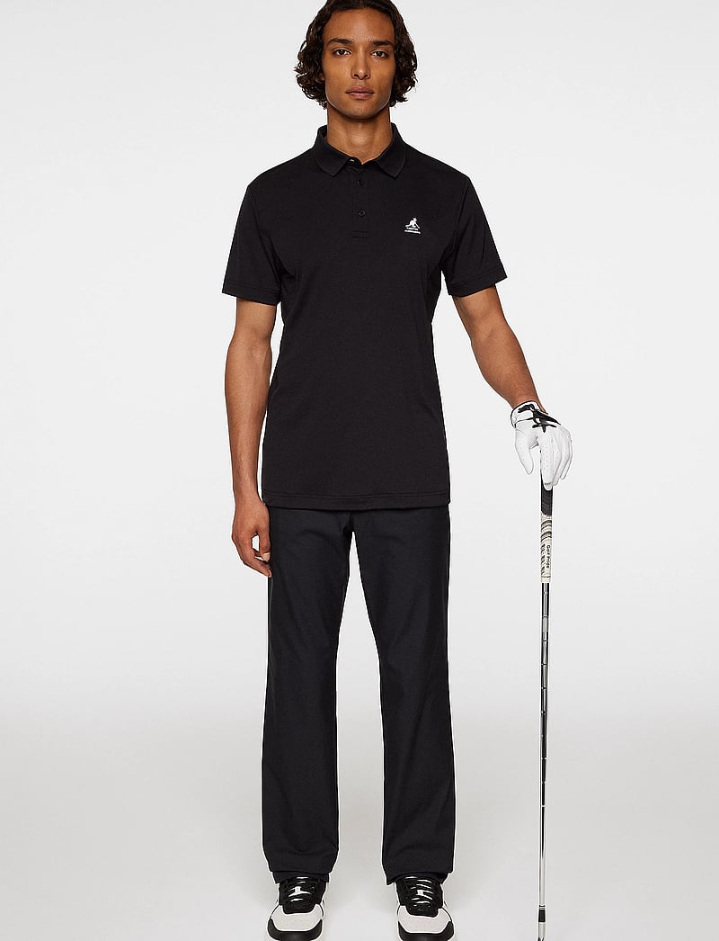 J. Lindeberg - Jason Polo - toppe & t-shirts - black - 4