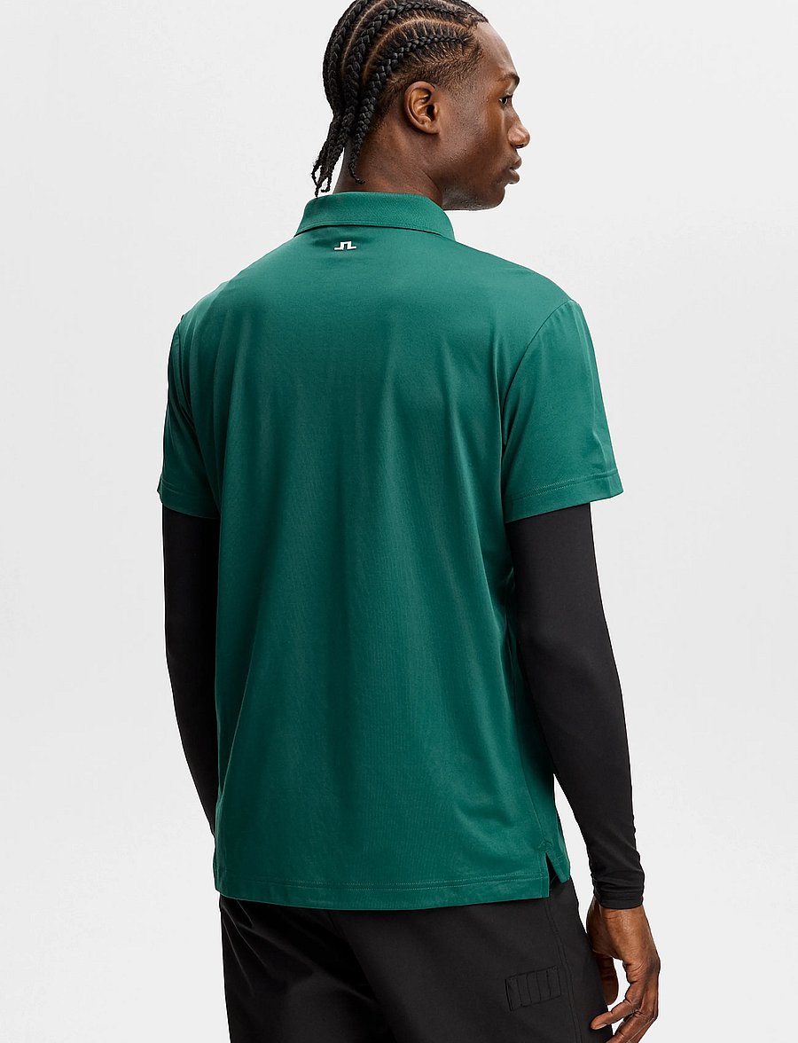 J. Lindeberg - BRIDGE POLO - oberteile & t-shirts - forest biome - 3