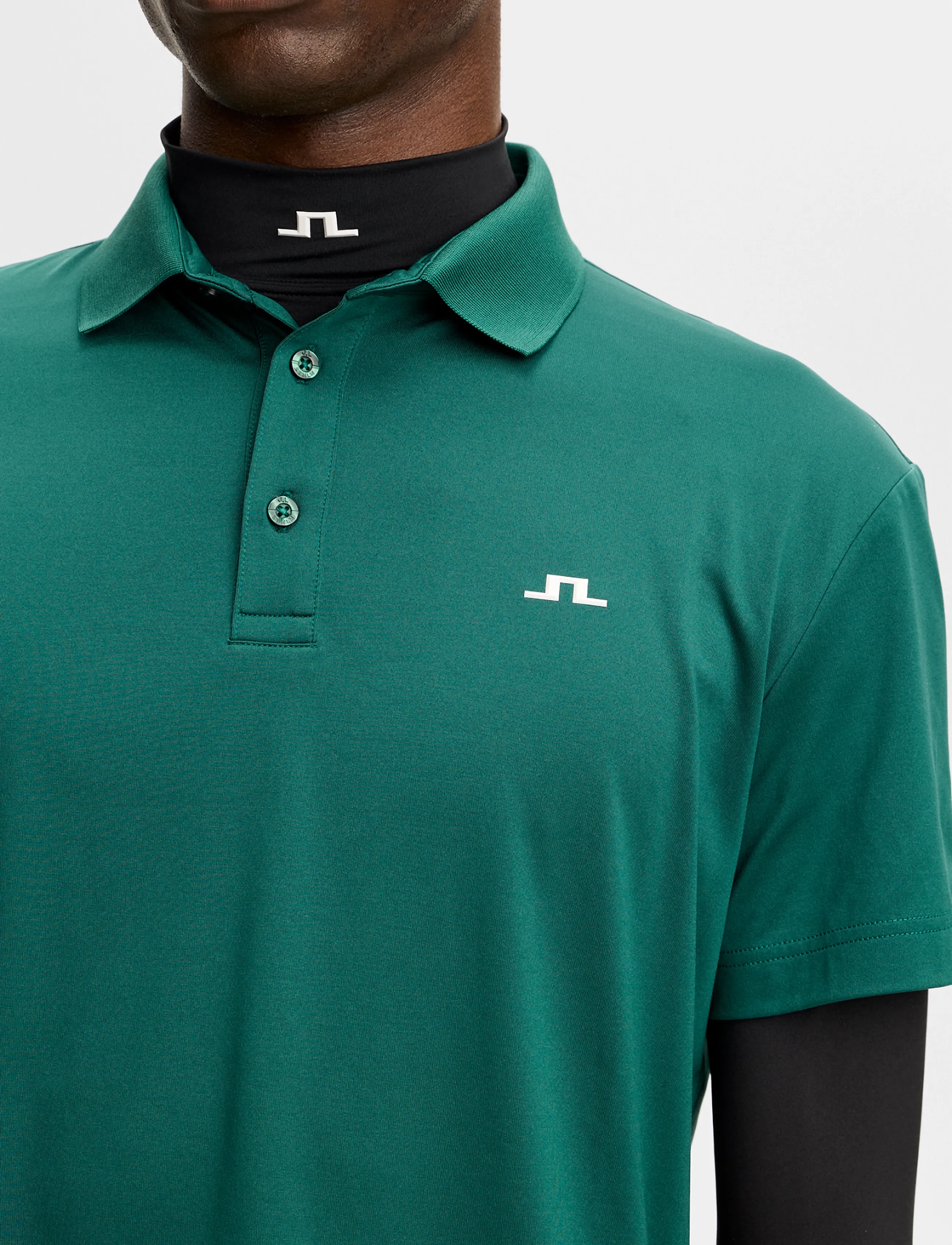 J. Lindeberg - BRIDGE POLO - oberteile & t-shirts - forest biome - 5