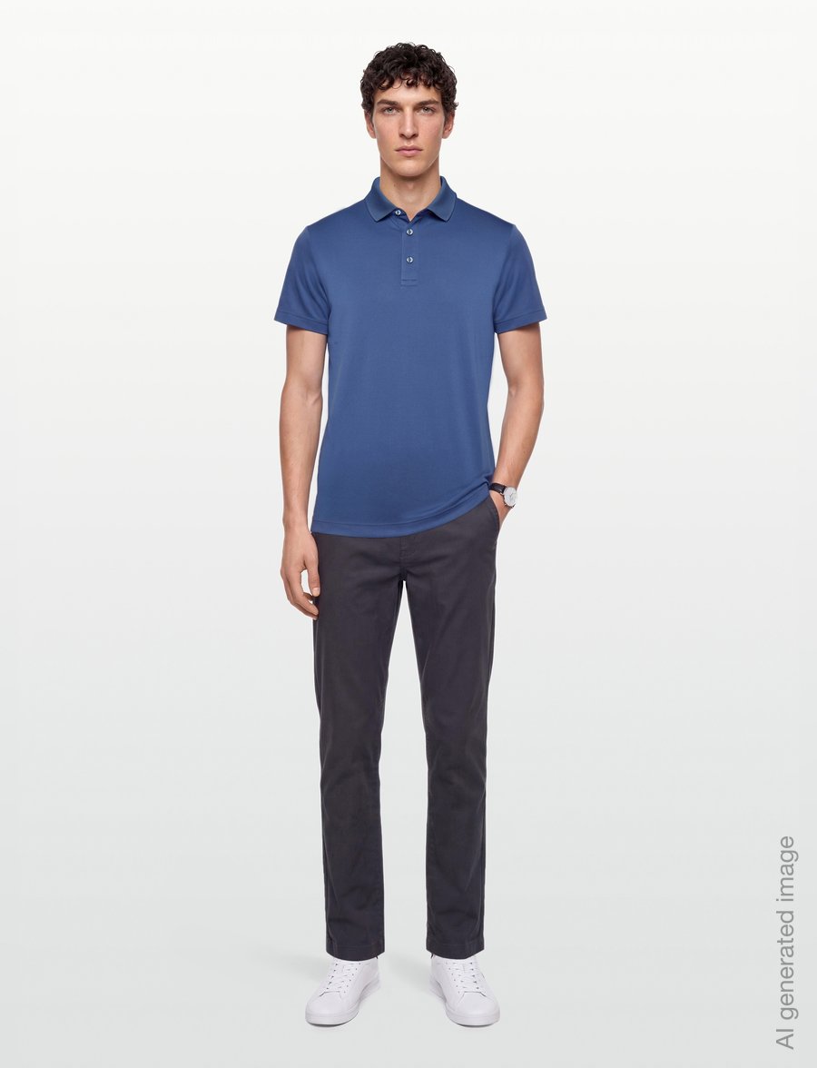 J. Lindeberg - Bridge Polo - toppar & t-shirts - set sail - 0