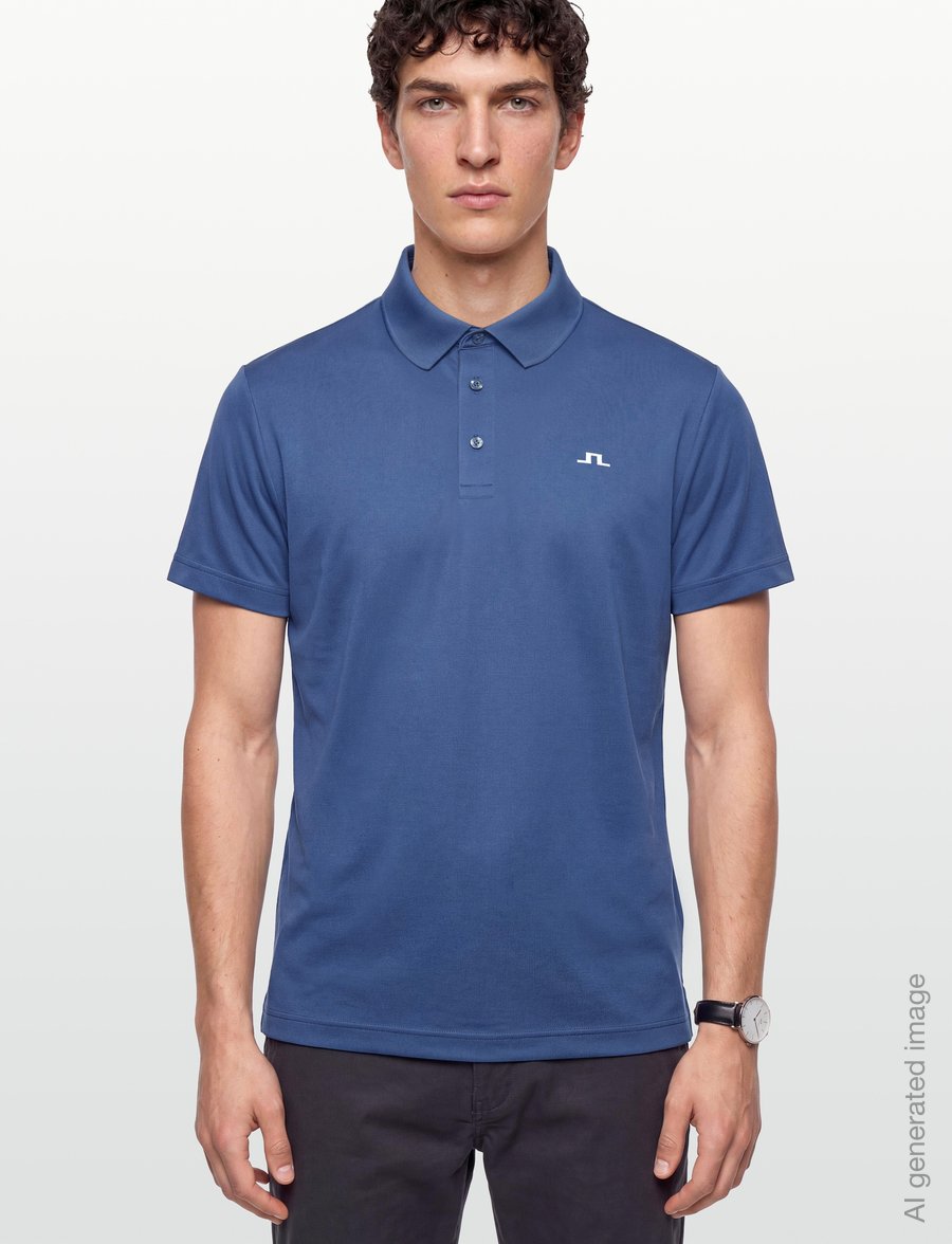 J. Lindeberg - Bridge Polo - toppar & t-shirts - set sail - 3