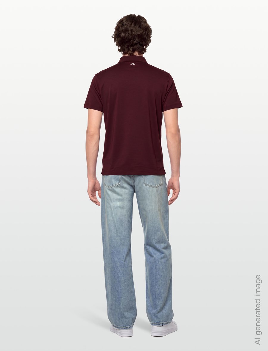 J. Lindeberg - Bridge Polo - oberteile & t-shirts - winetasting - 4