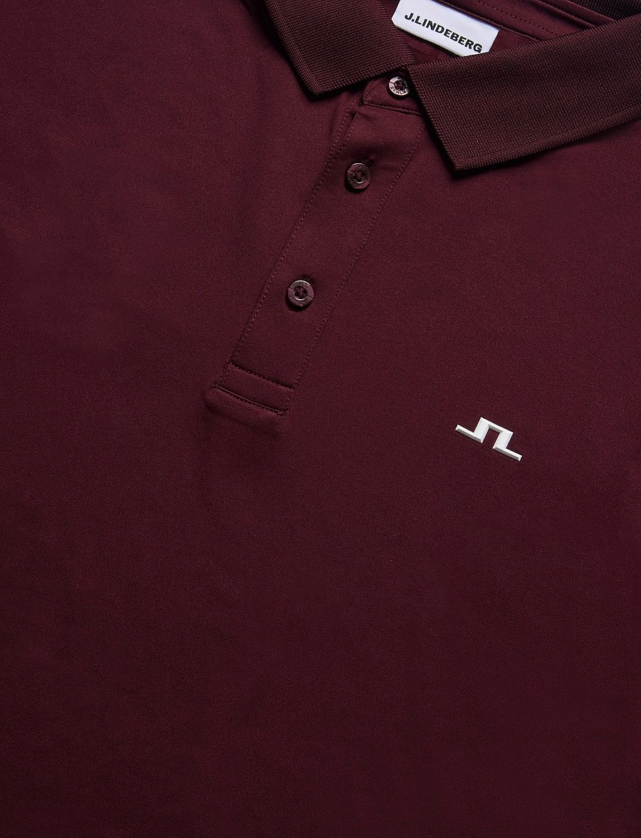J. Lindeberg - BRIDGE POLO - toppar & t-shirts - winetasting - 2