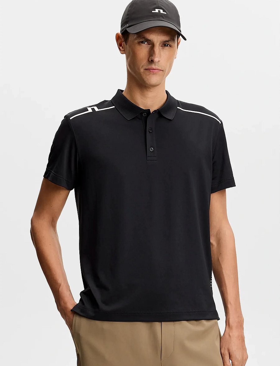 J. Lindeberg - Lionel Polo - toppar og stuttermabolir - black - 0