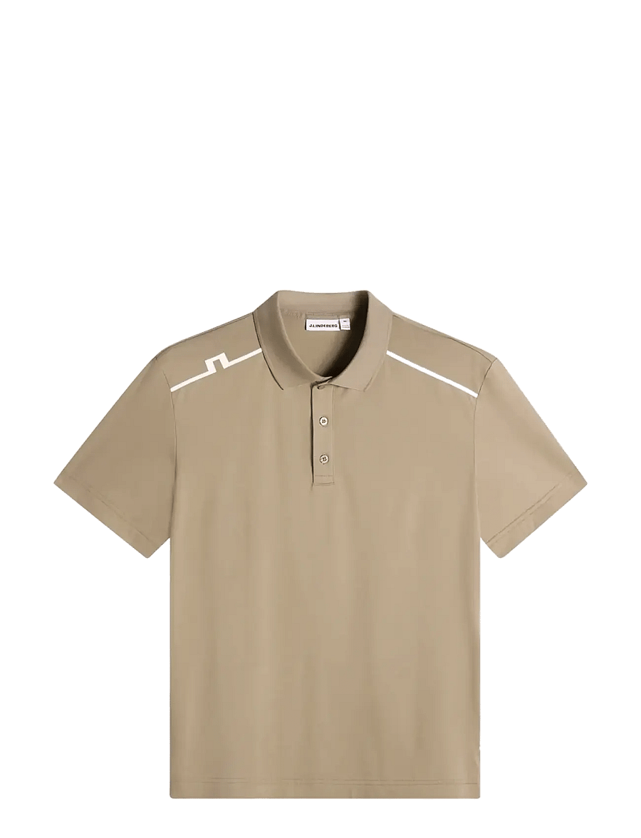J. Lindeberg - Lionel Polo - oberteile & t-shirts - brindle - 1
