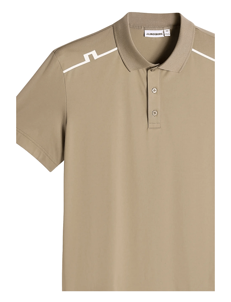 J. Lindeberg - Lionel Polo - oberteile & t-shirts - brindle - 2