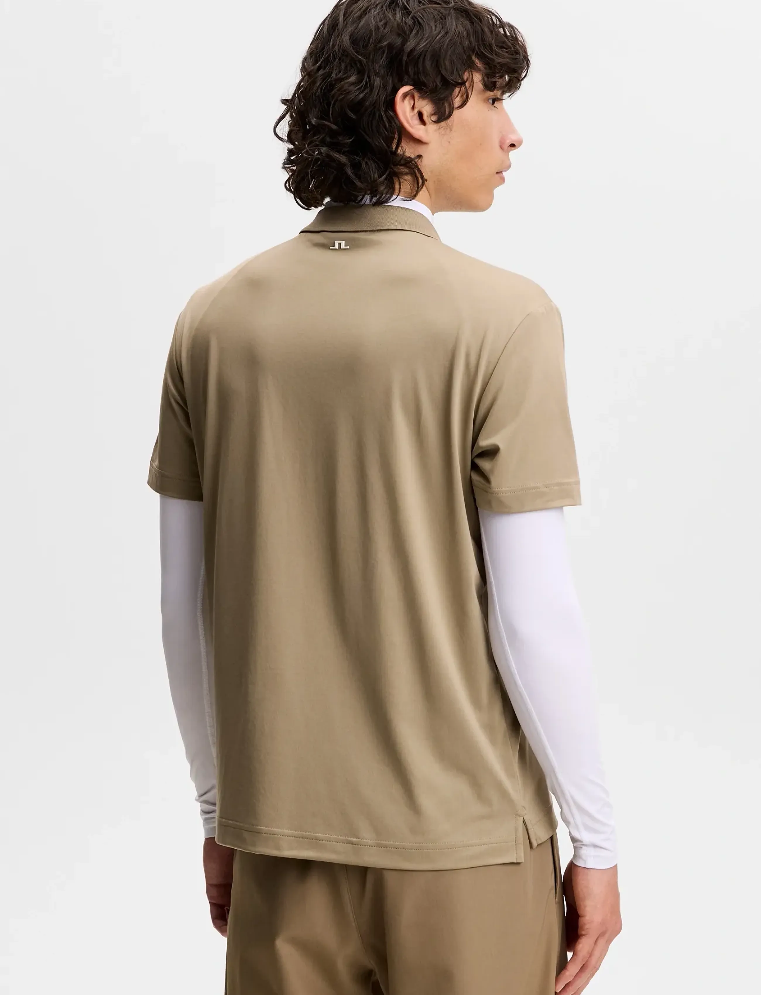 J. Lindeberg - Lionel Polo - oberteile & t-shirts - brindle - 3