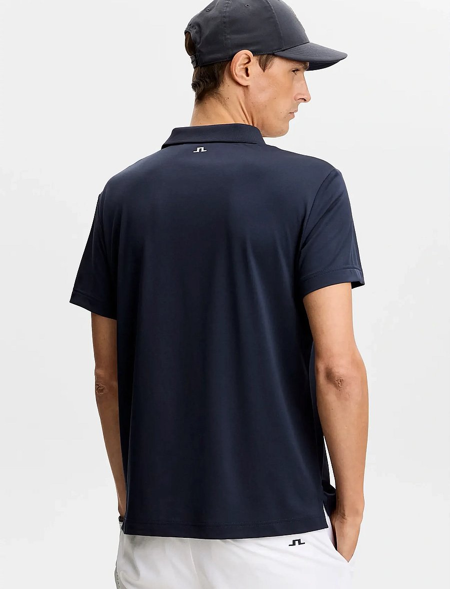 J. Lindeberg - Lionel Polo - oberteile & t-shirts - jl navy - 3