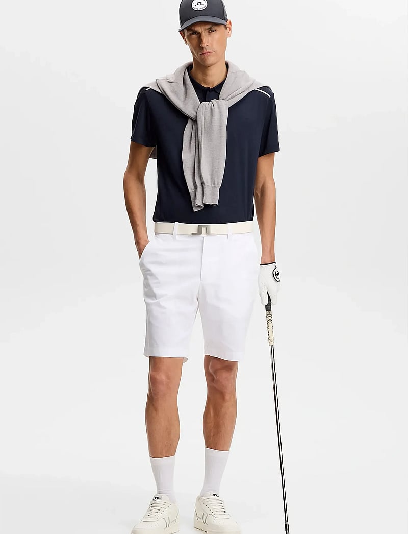 J. Lindeberg - Lionel Polo - toppar & t-shirts - jl navy - 4