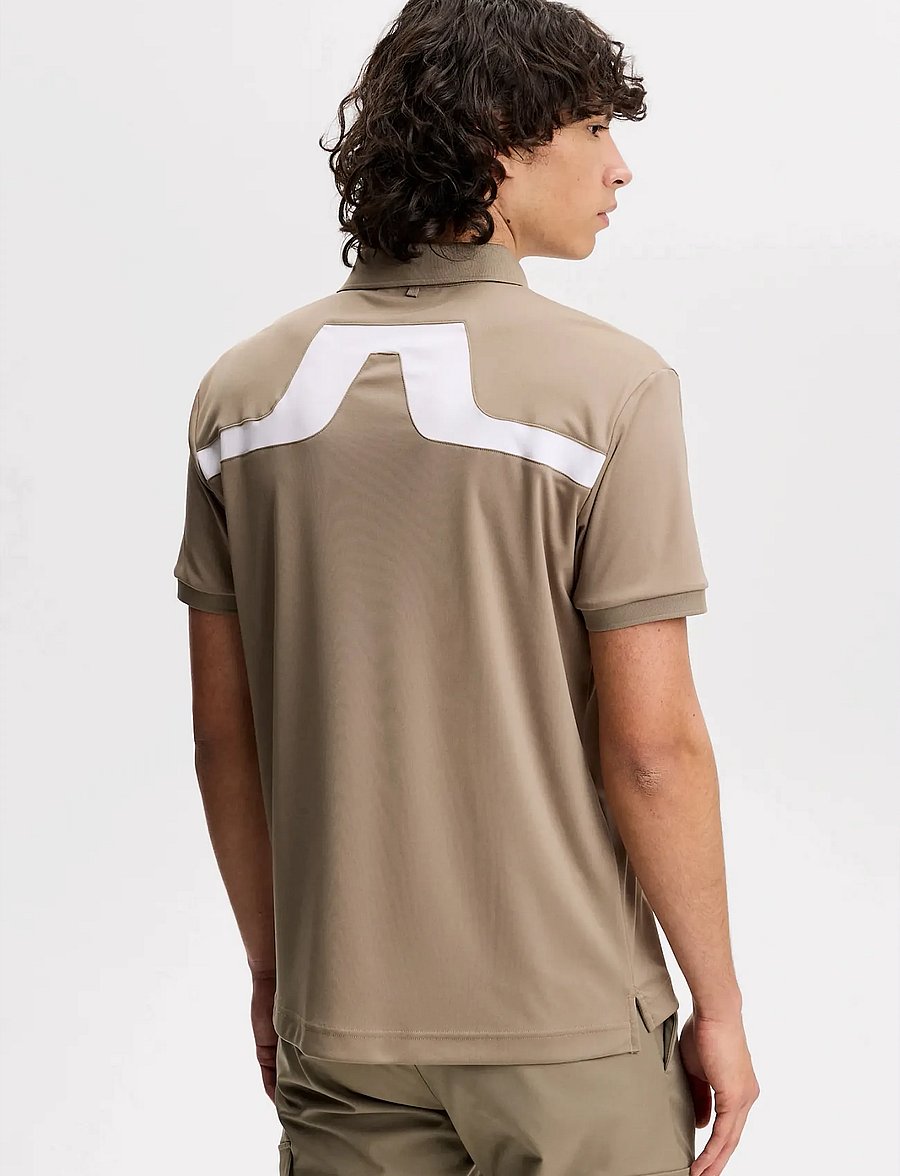 J. Lindeberg - KV Polo - toppar & t-shirts - brindle - 3