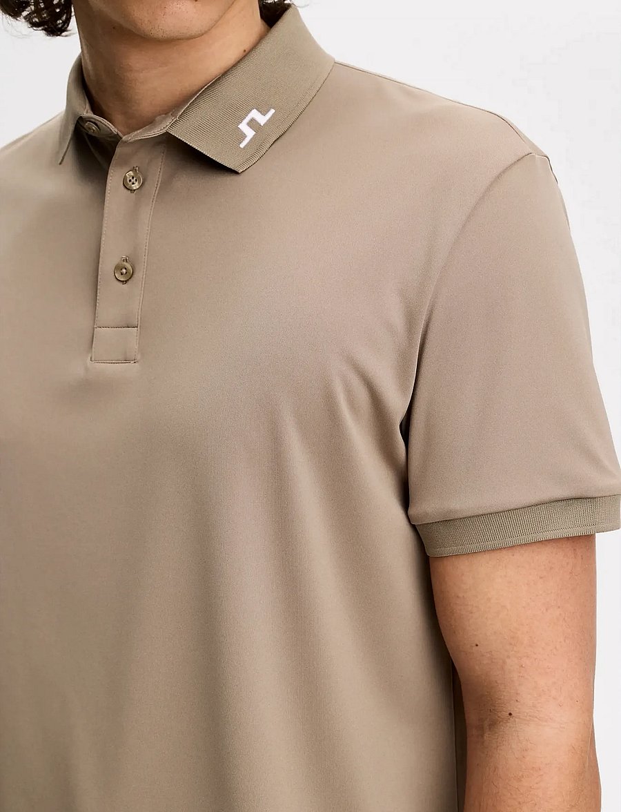 J. Lindeberg - KV Polo - toppar & t-shirts - brindle - 4