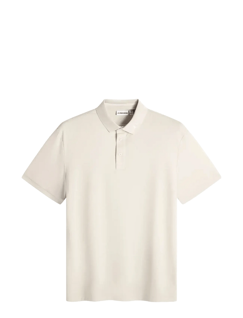 J. Lindeberg - KV Polo - toppe & t-shirts - moonbeam - 1