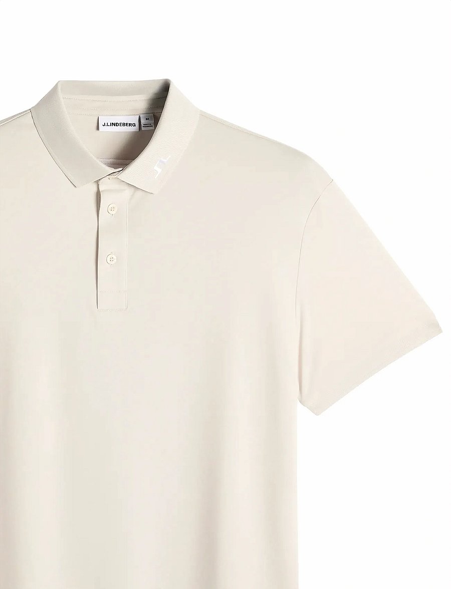 J. Lindeberg - KV Polo - toppar & t-shirts - moonbeam - 5