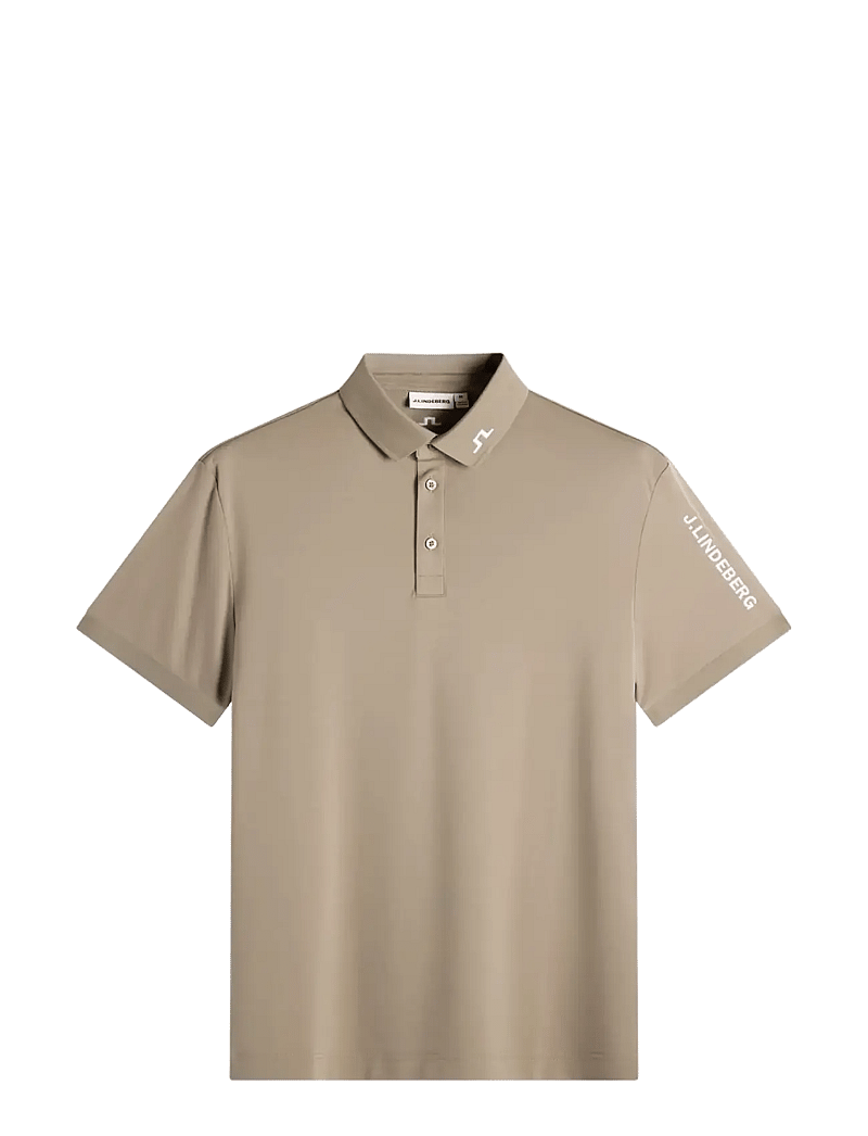 J. Lindeberg - Tour Tech Polo - alussärgid ja t-särgid - brindle - 0