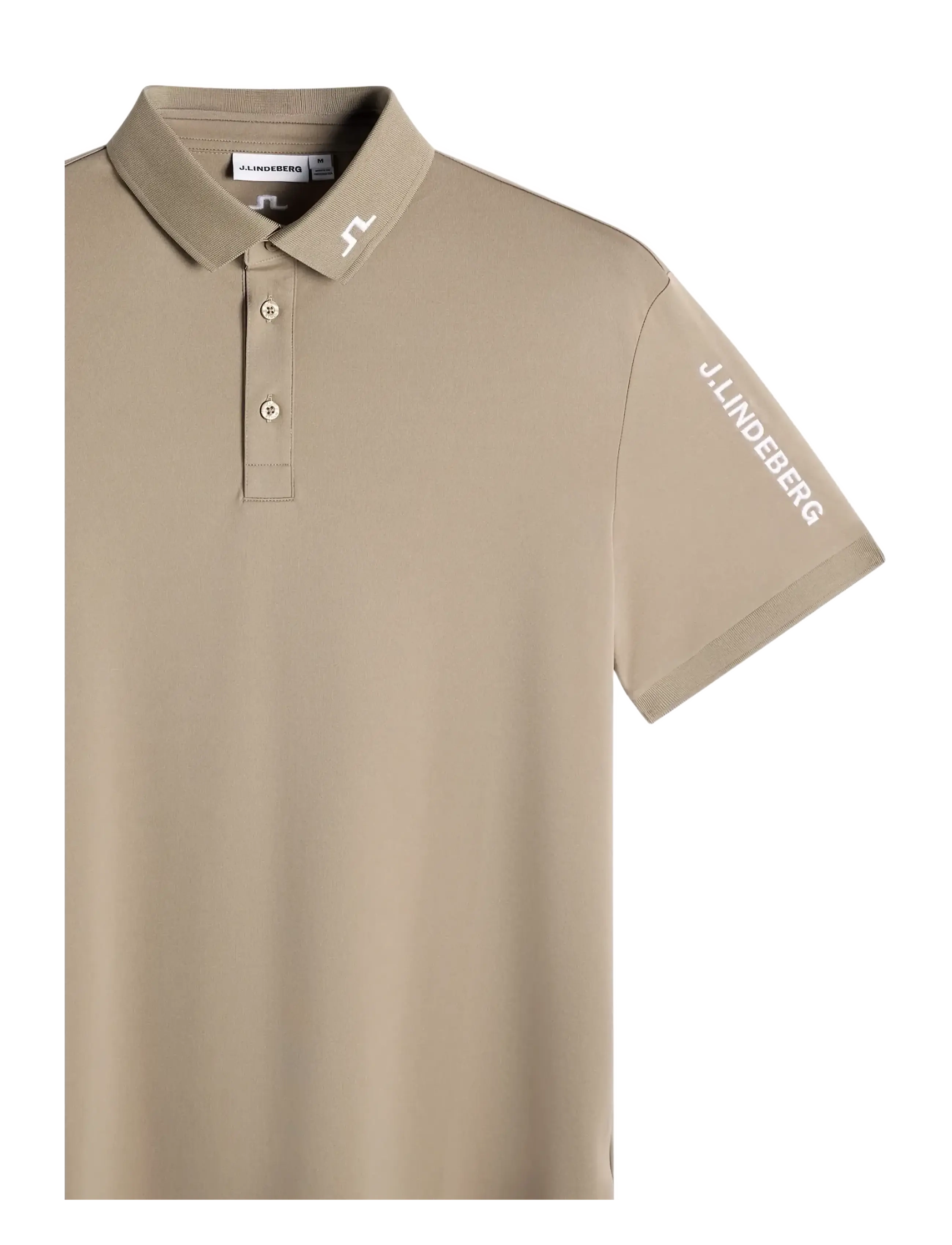 J. Lindeberg - Tour Tech Polo - polos - brindle - 1