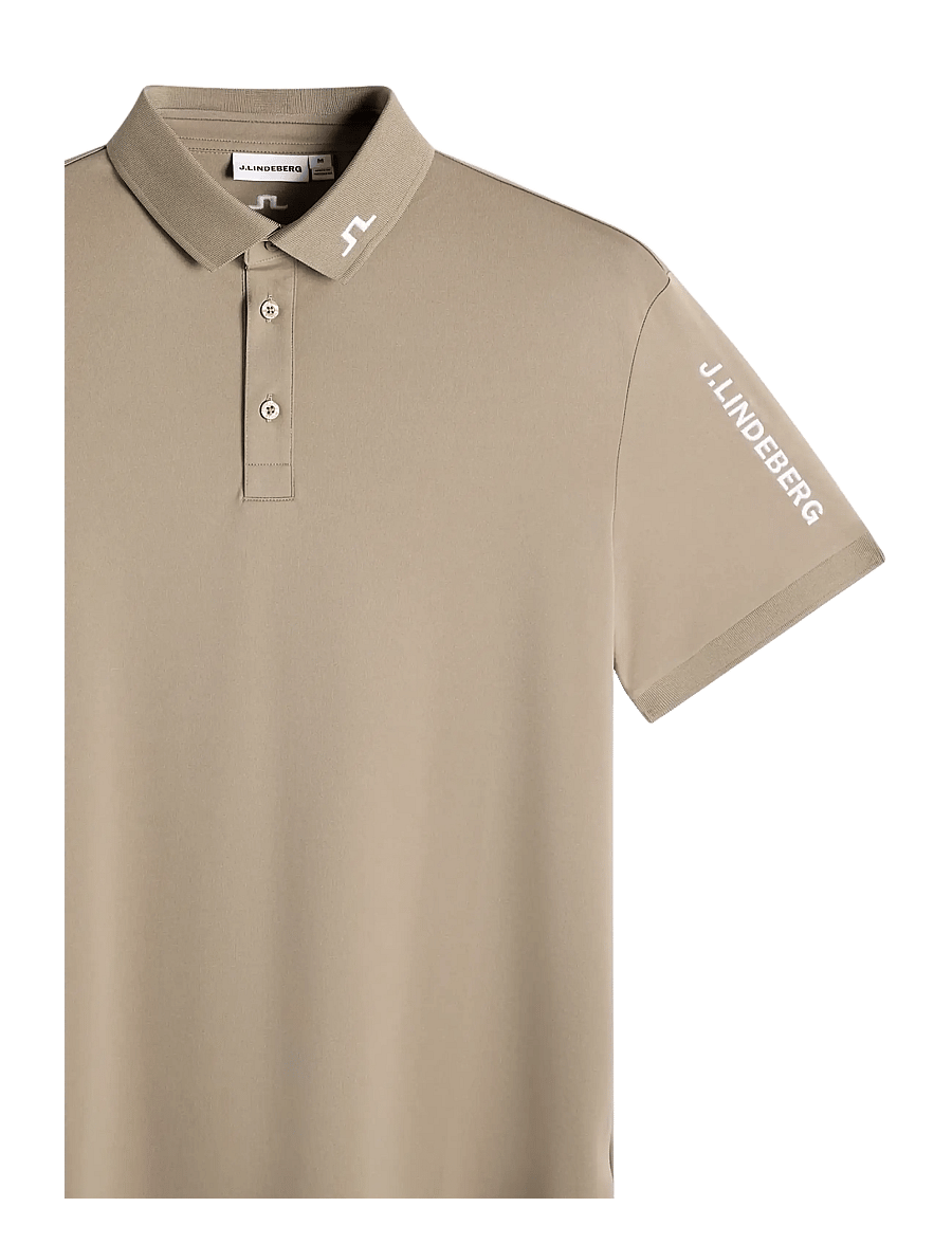 J. Lindeberg - Tour Tech Polo - piqueskjorter - brindle - 1