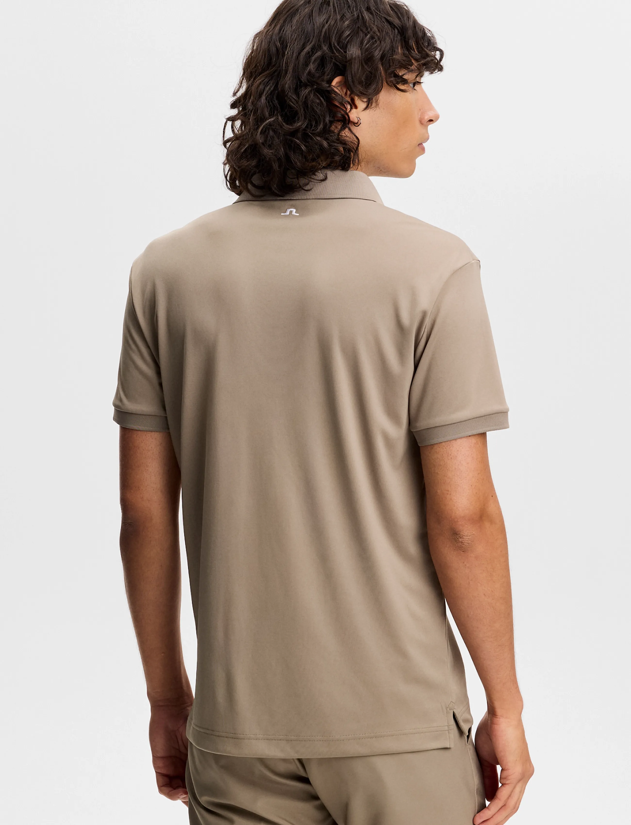 J. Lindeberg - TOUR TECH POLO - oberteile & t-shirts - brindle - 2