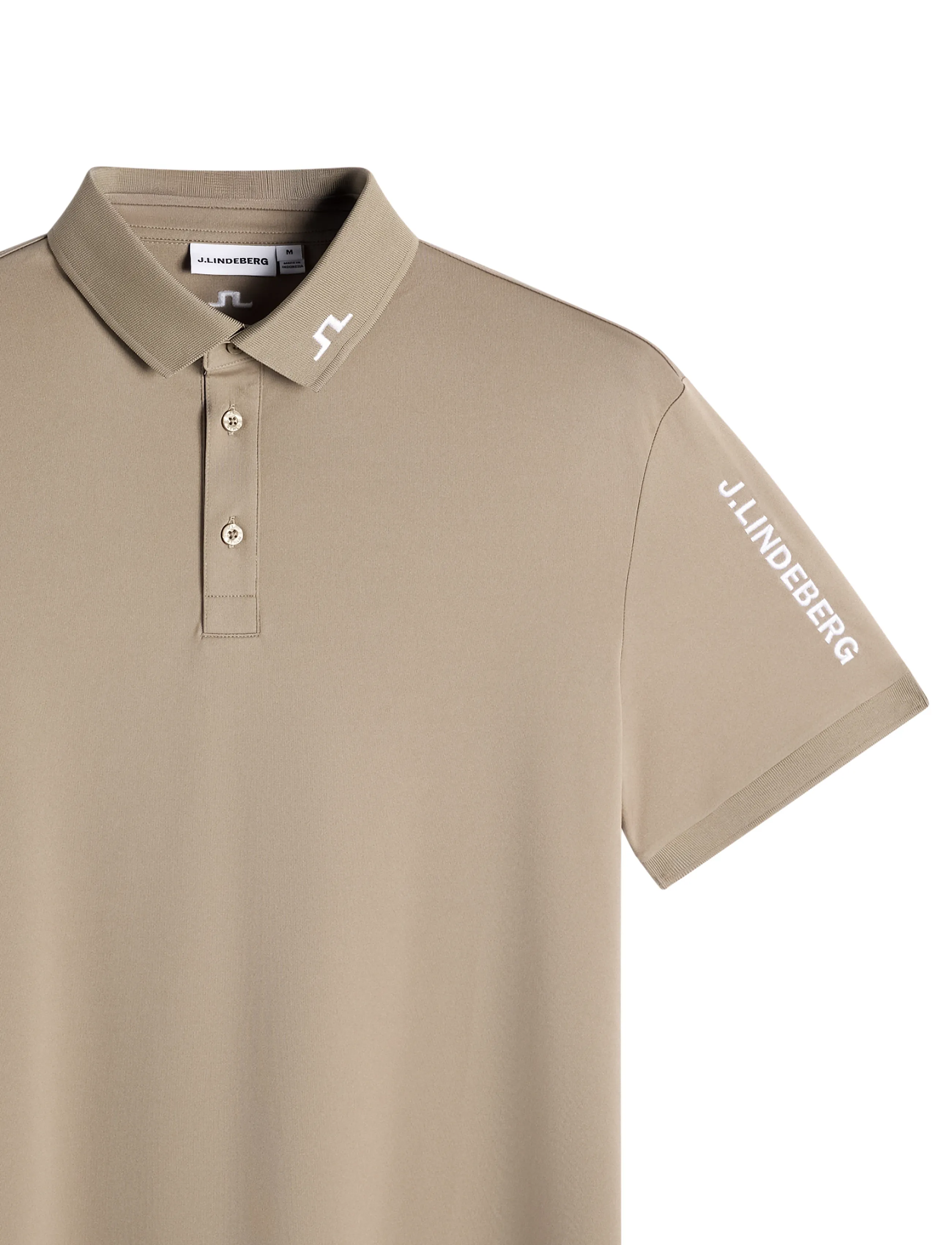 J. Lindeberg - TOUR TECH POLO - oberteile & t-shirts - brindle - 5