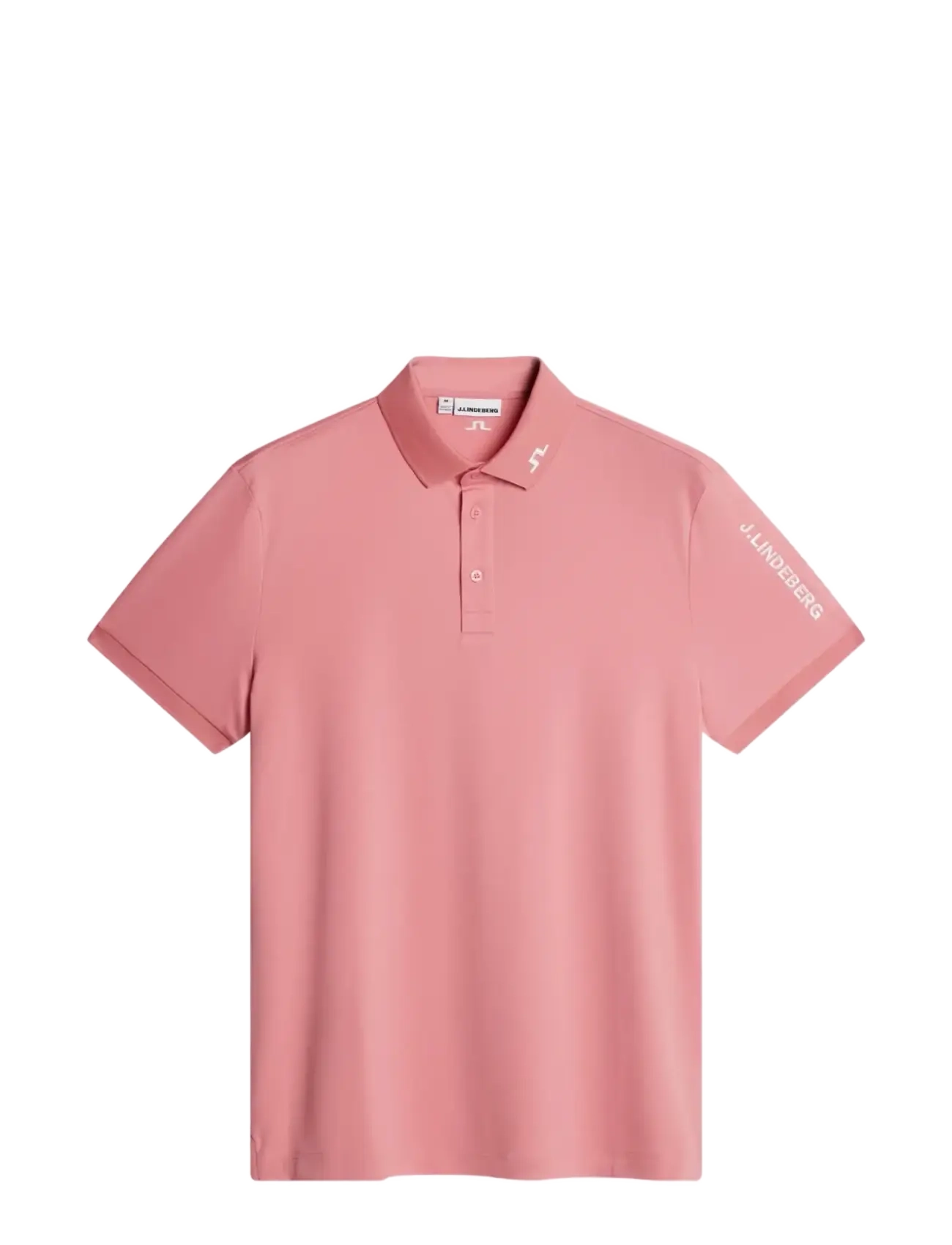 J. Lindeberg Tour Tech Polo - Poloer - FLAMINGO PLUME / pink/rose