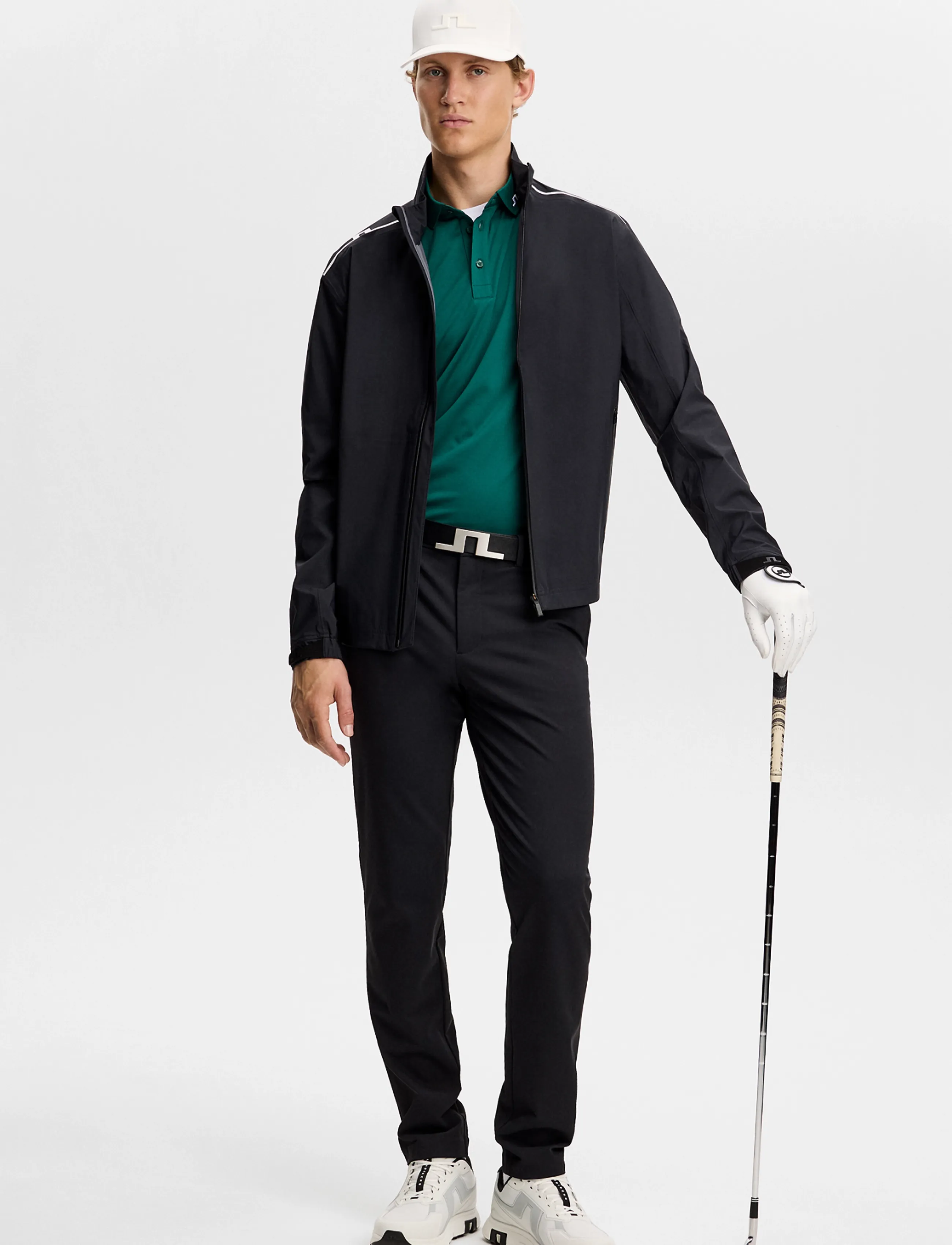 J. Lindeberg - TOUR TECH POLO - polos - forest biome - 4