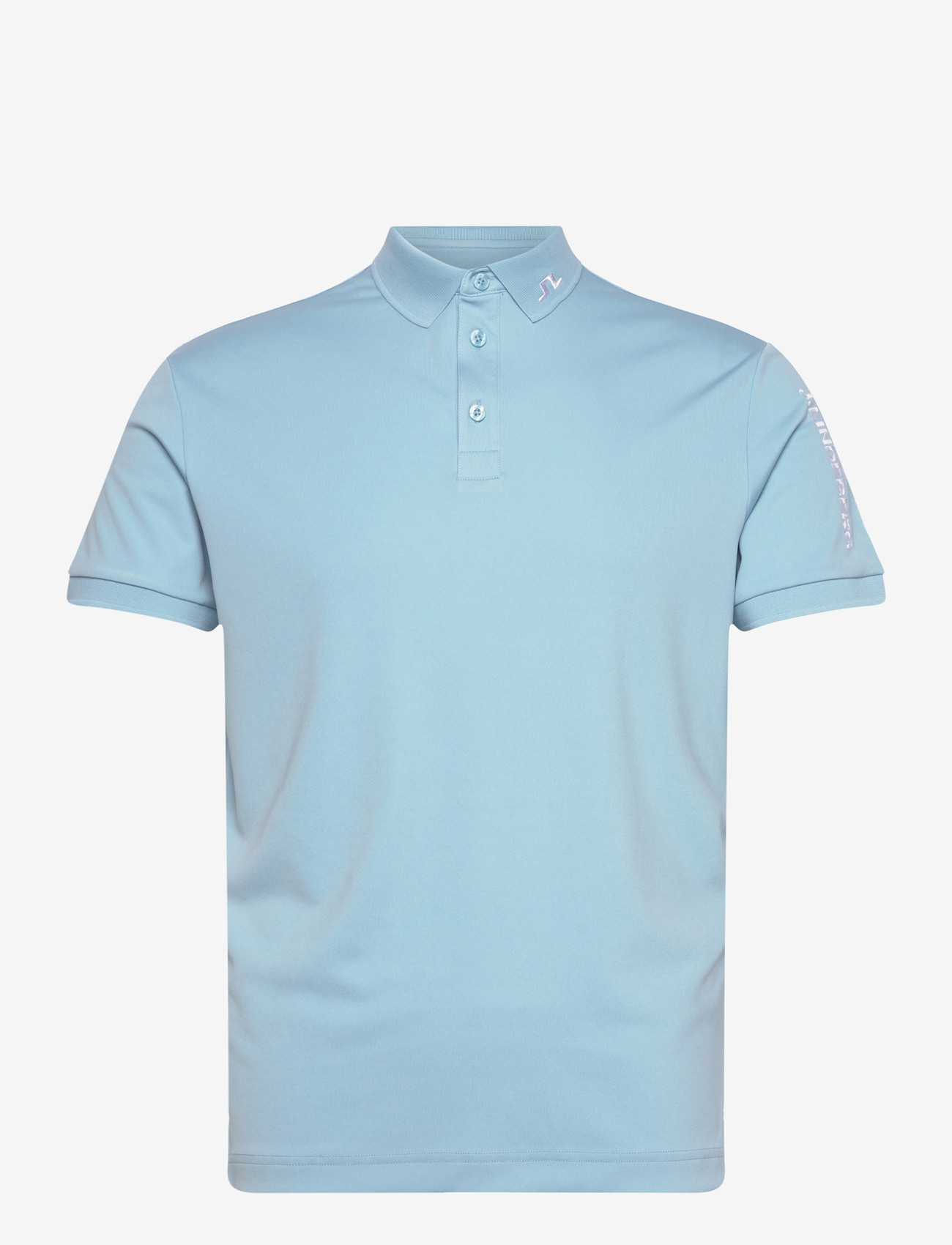 J. Lindeberg - Tour Tech Polo - toppe & t-shirts - forget-me-not - 1