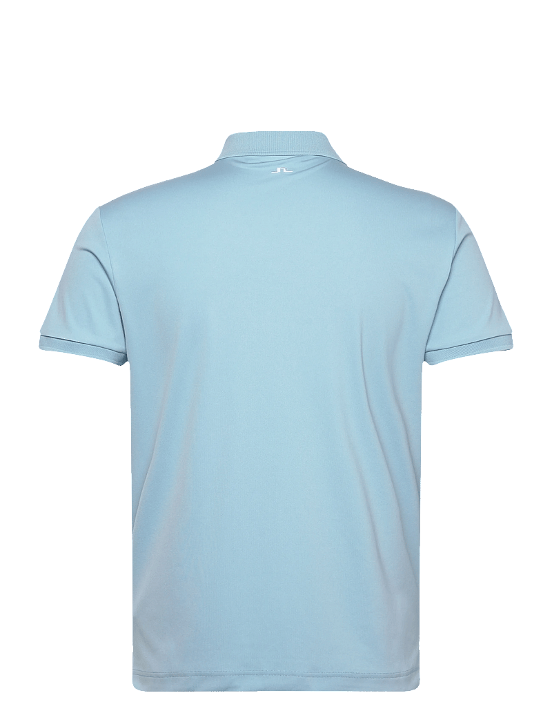 J. Lindeberg - Tour Tech Polo - toppe & t-shirts - forget-me-not - 2
