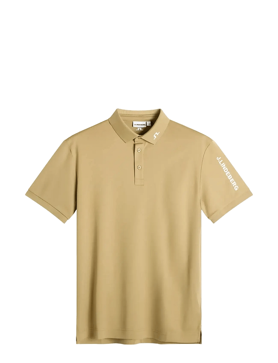 J. Lindeberg - Tour Tech Polo - oberteile & t-shirts - kelp - 1