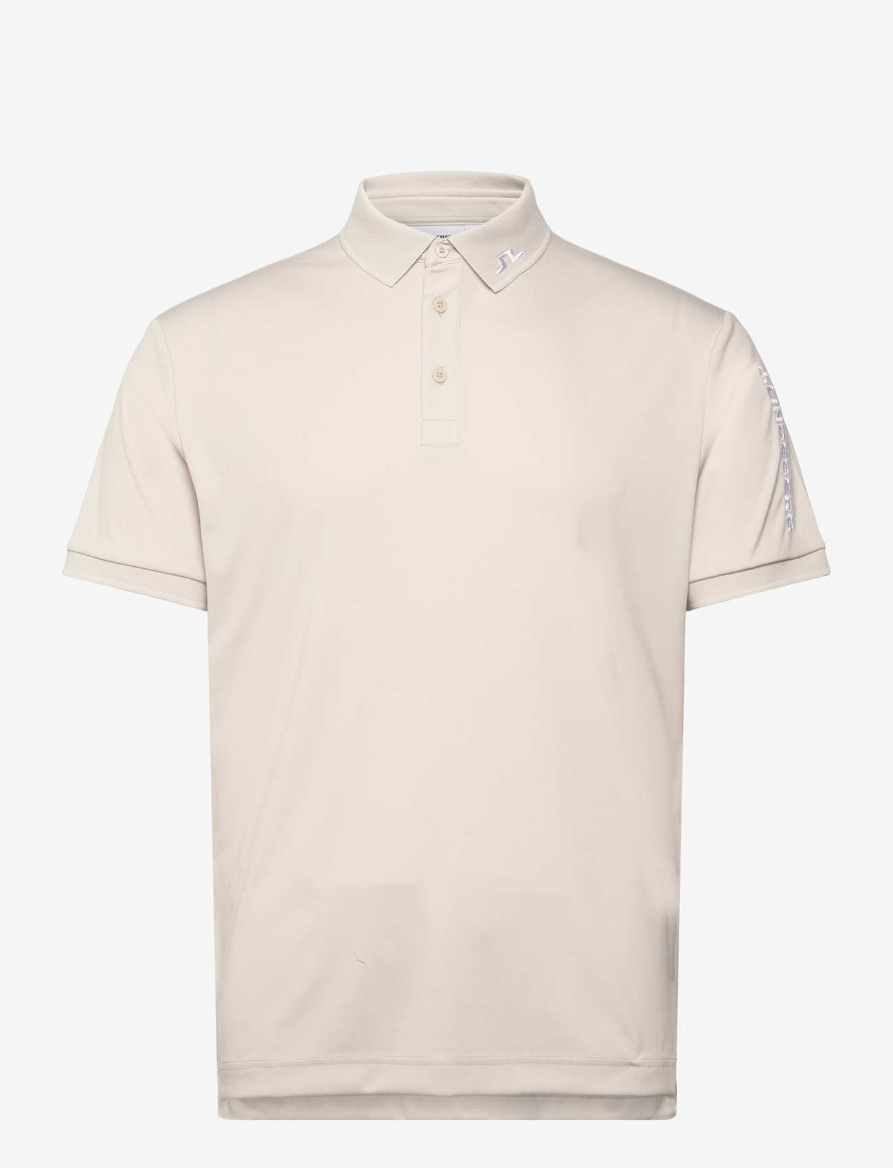 J. Lindeberg - Tour Tech Polo - toppe & t-shirts - moonbeam - 1