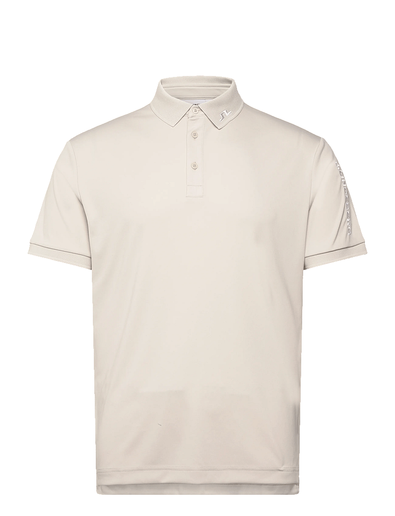J. Lindeberg - Tour Tech Polo - toppe & t-shirts - moonbeam - 1