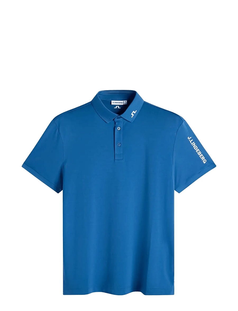 J. Lindeberg - TOUR TECH POLO - toppe & t-shirts - set sail - 1