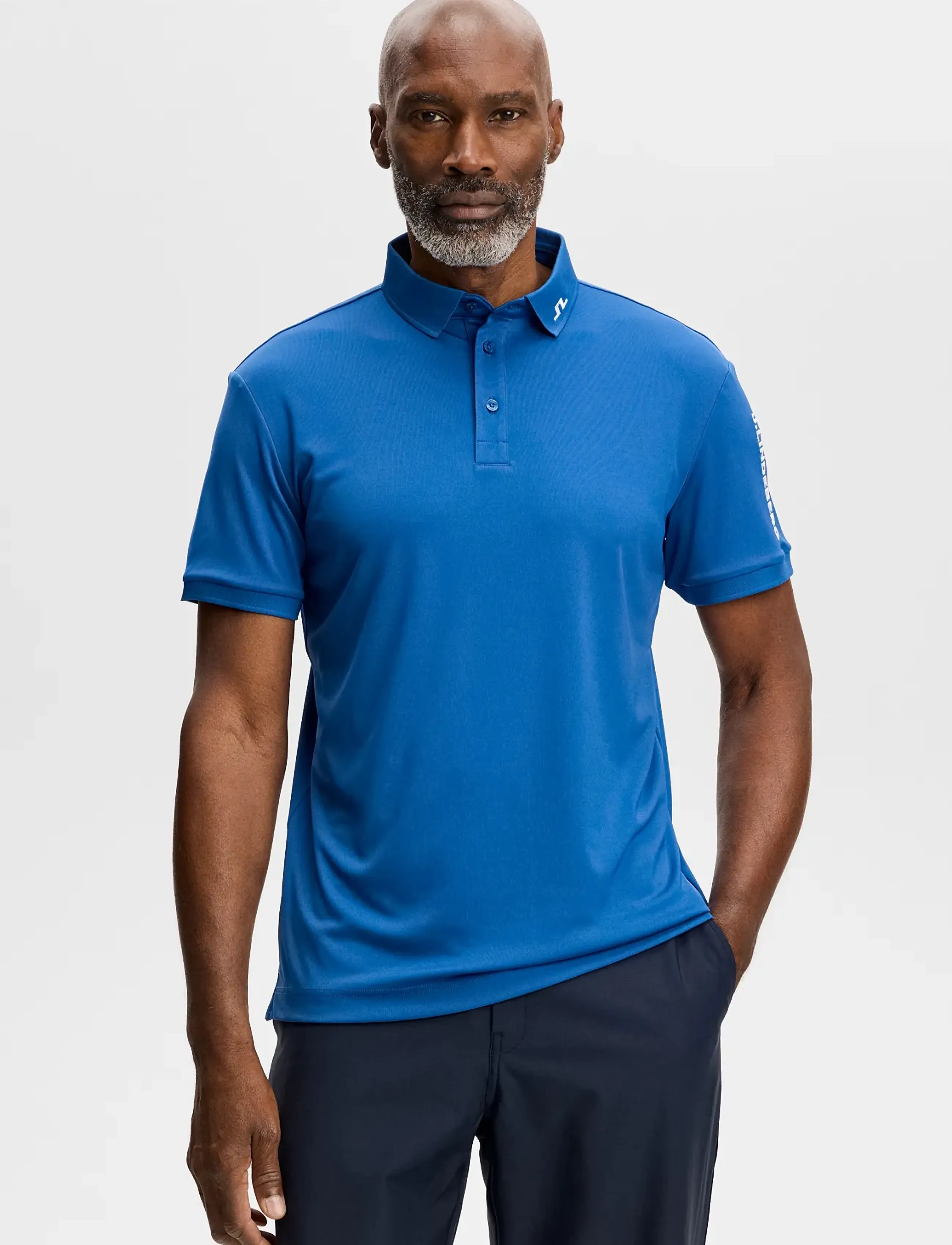 J. Lindeberg TOUR TECH POLO - Poloer - SET SAIL / blue
