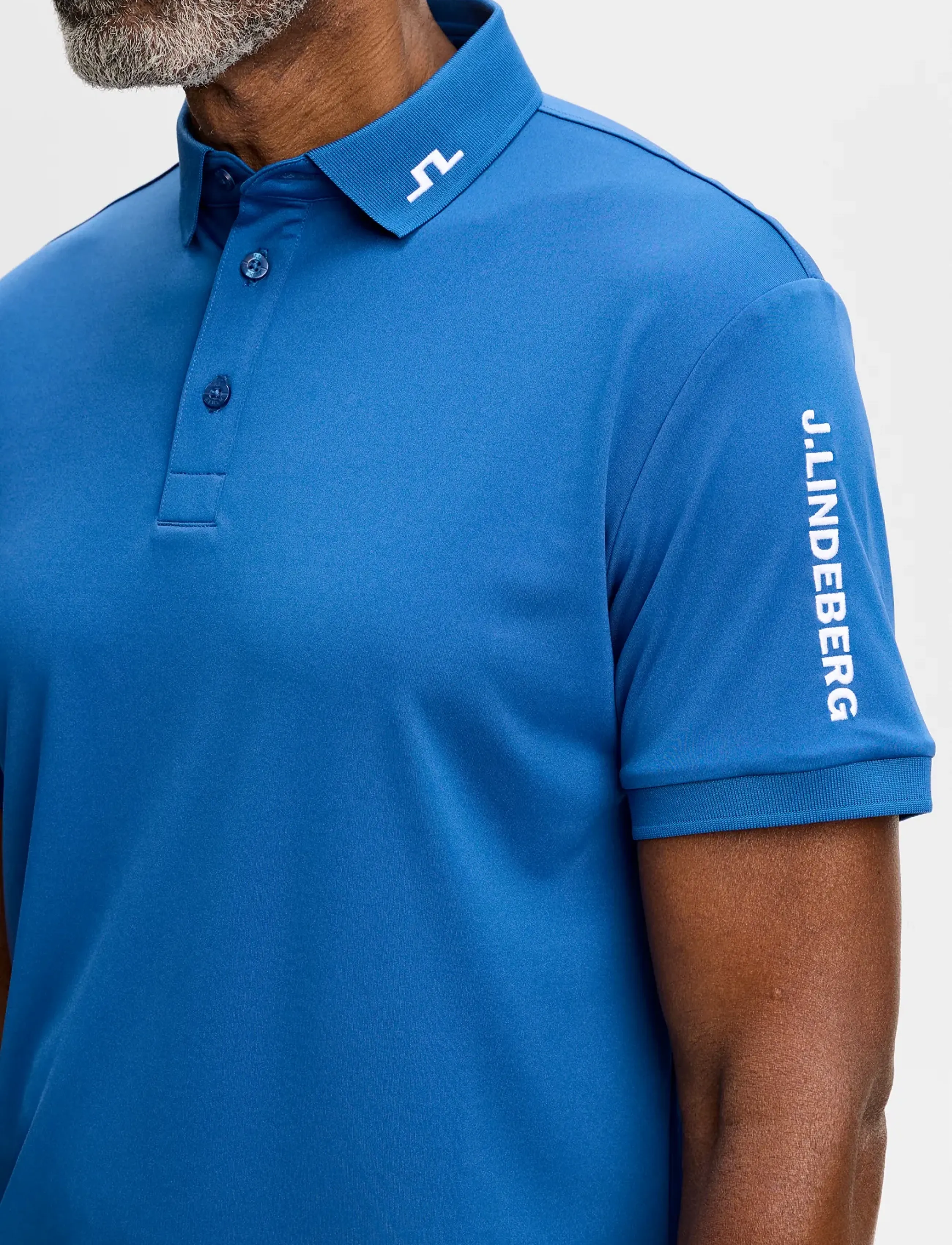 J. Lindeberg - TOUR TECH POLO - toppe & t-shirts - set sail - 4