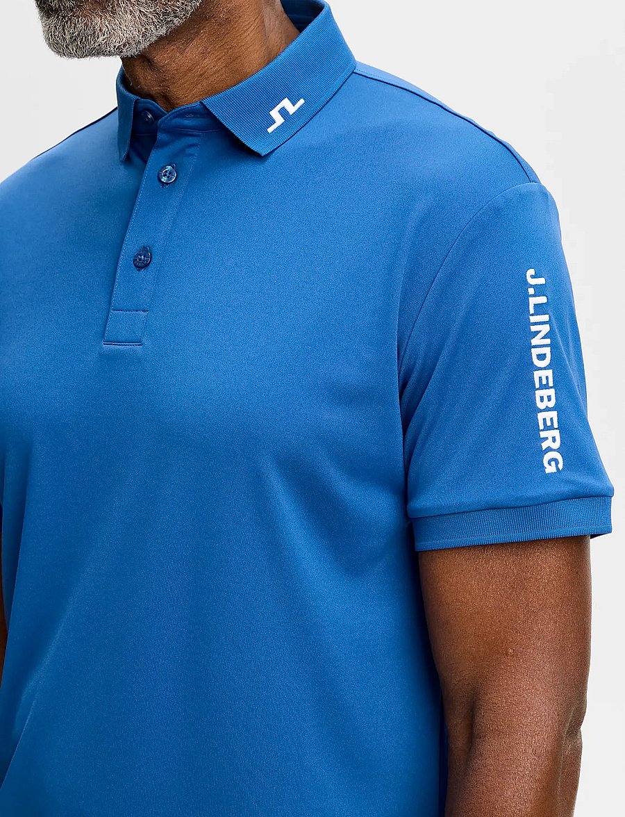 J. Lindeberg - TOUR TECH POLO - toppe & t-shirts - set sail - 4