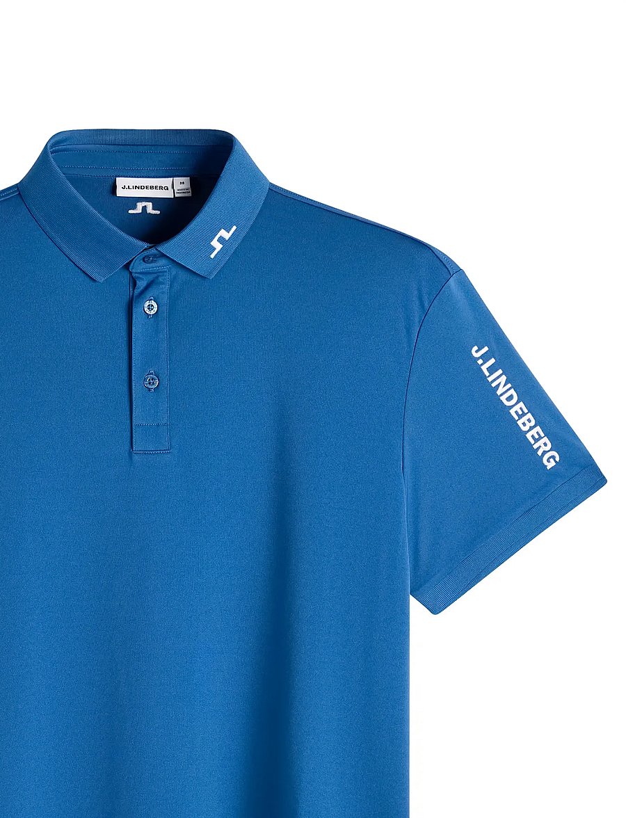 J. Lindeberg - TOUR TECH POLO - toppe & t-shirts - set sail - 5