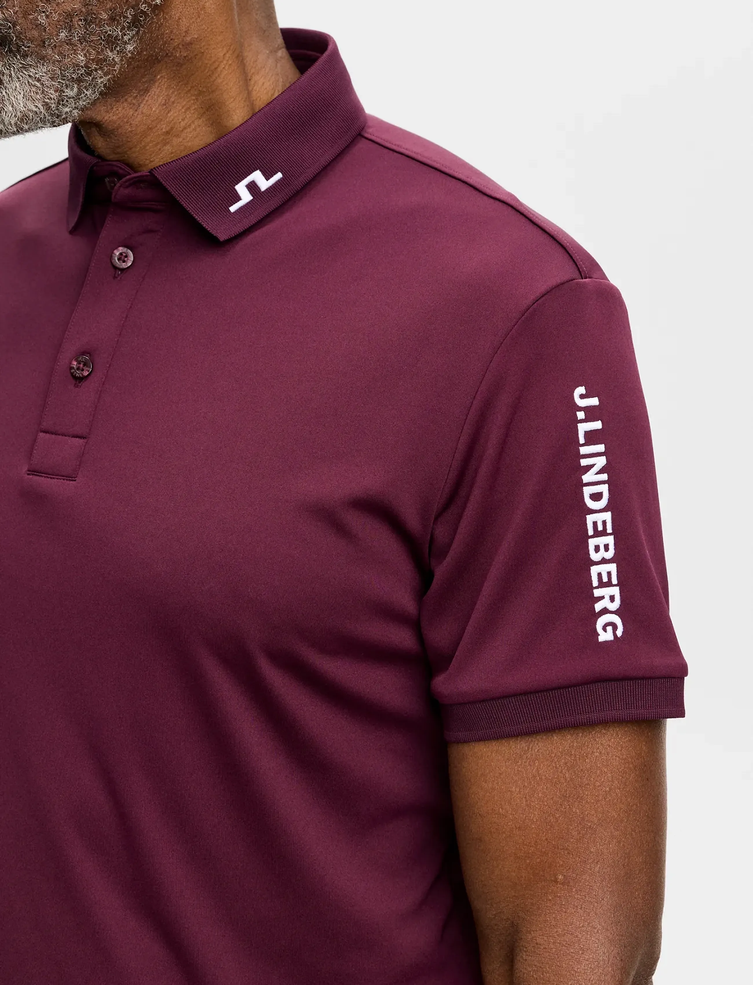 J. Lindeberg - TOUR TECH POLO - toppe & t-shirts - winetasting - 4