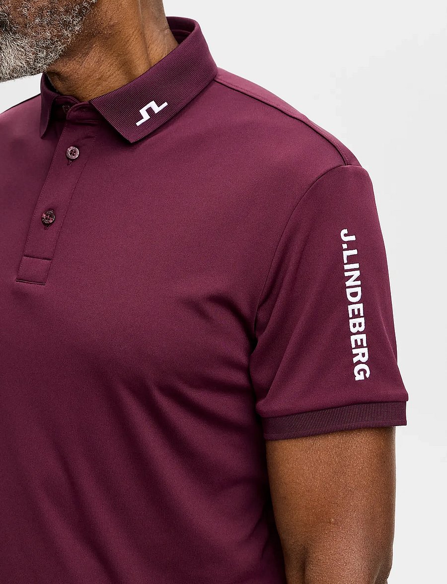 J. Lindeberg - TOUR TECH POLO - toppe & t-shirts - winetasting - 4