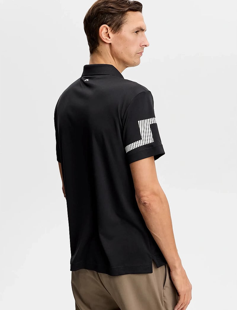 J. Lindeberg - Heath Polo - toppar & t-shirts - black - 3