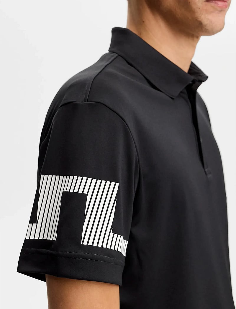 J. Lindeberg - Heath Polo - toppar & t-shirts - black - 5