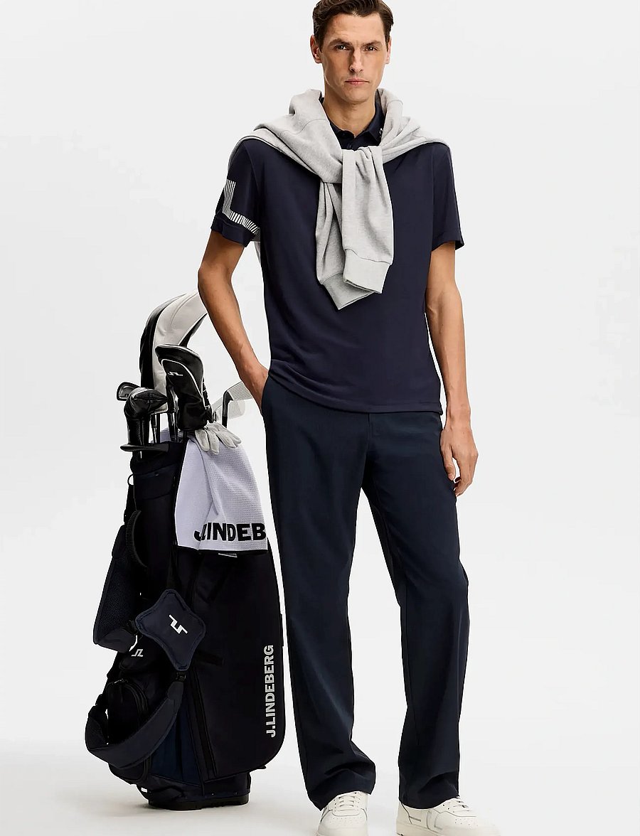 J. Lindeberg - Heath Polo - piqueskjorter - jl navy - 4