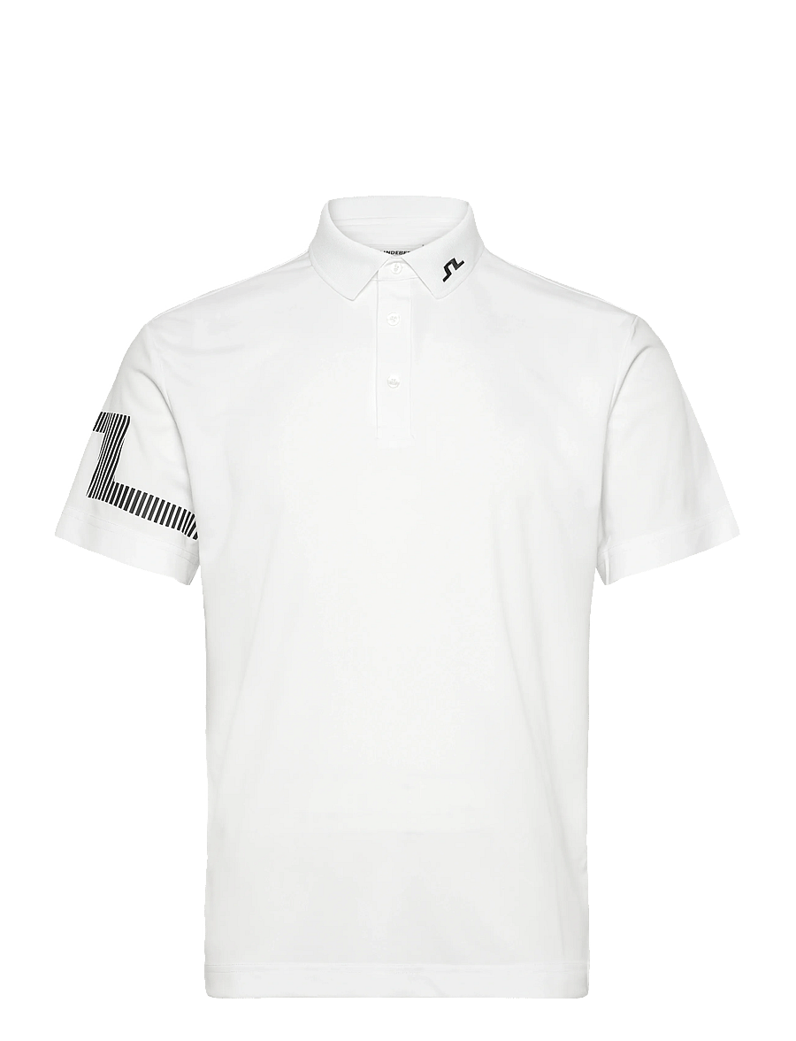 J. Lindeberg - Heath Polo - oberteile & t-shirts - white - 1