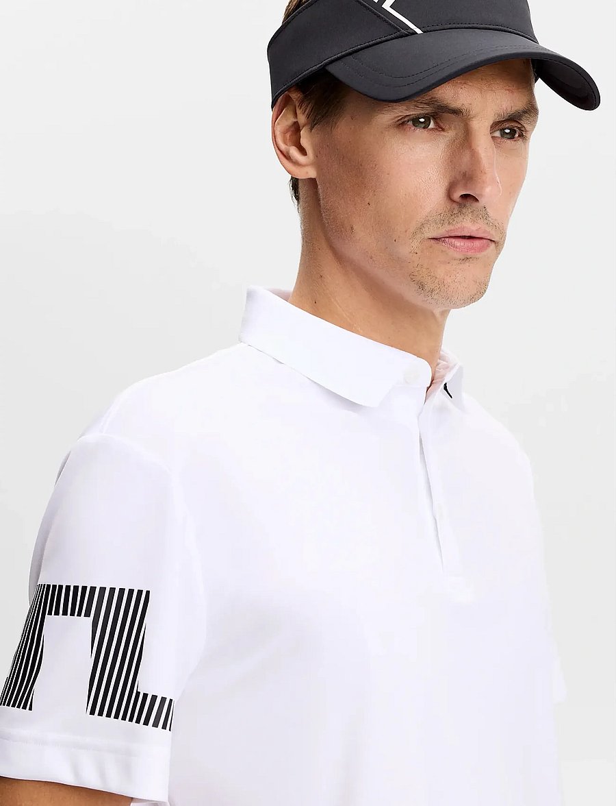 J. Lindeberg - Heath Polo - oberteile & t-shirts - white - 5